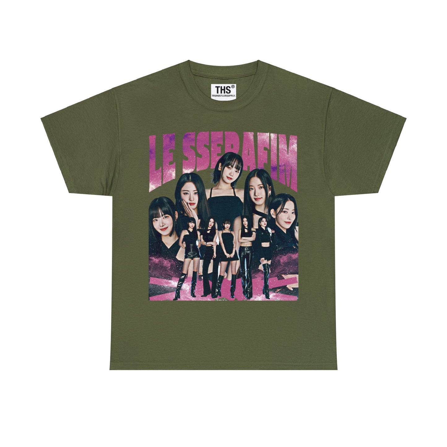 Le Sserafim Bootleg Graphic T-Shirt
