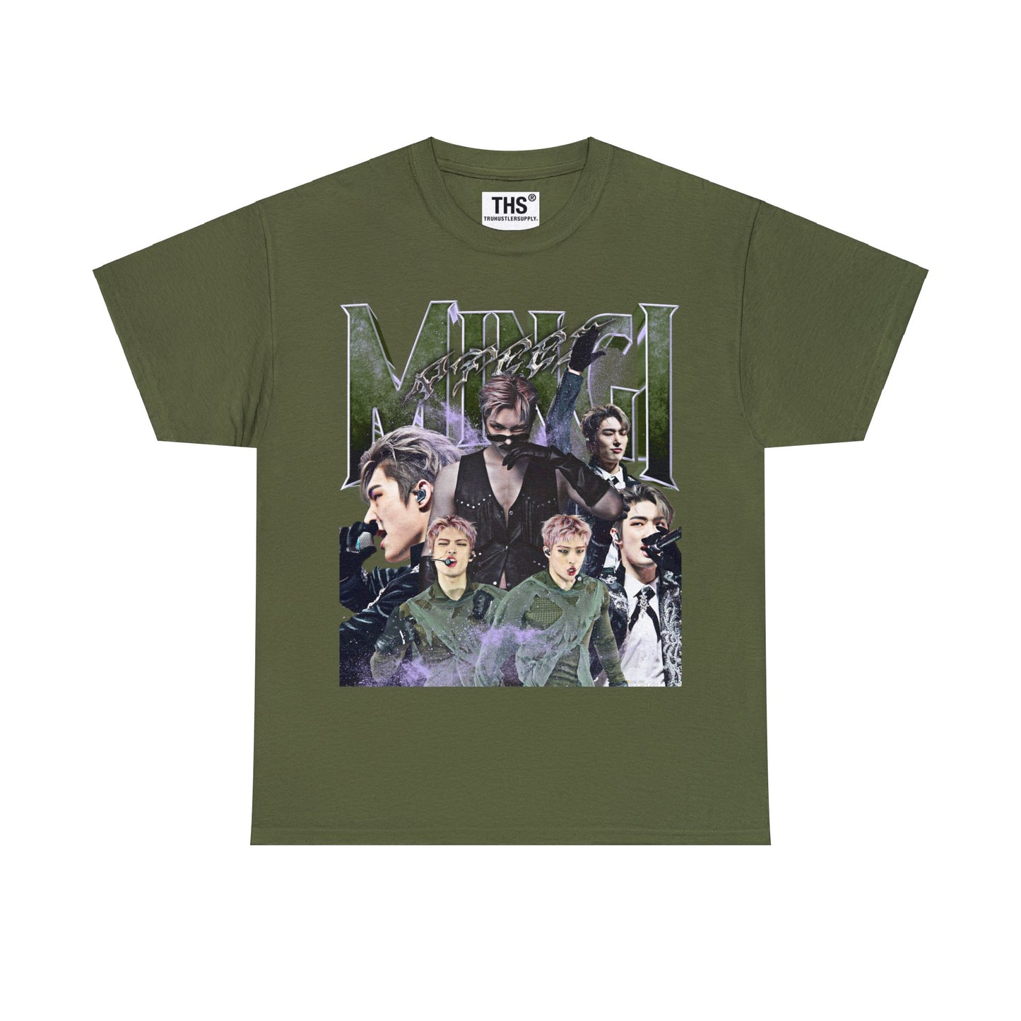 Mingi Ateez Bootleg Graphic T-Shirt