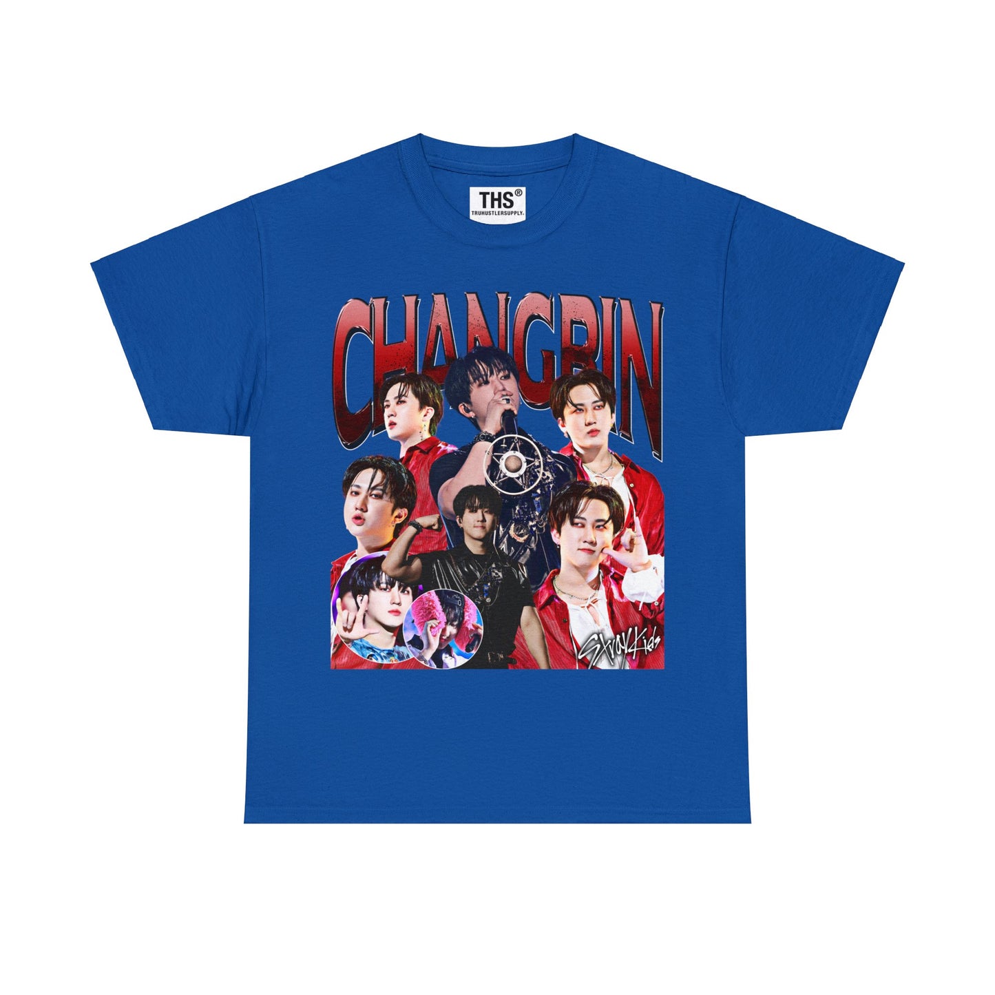 Changbin SKZ Bootleg Graphic T Shirt