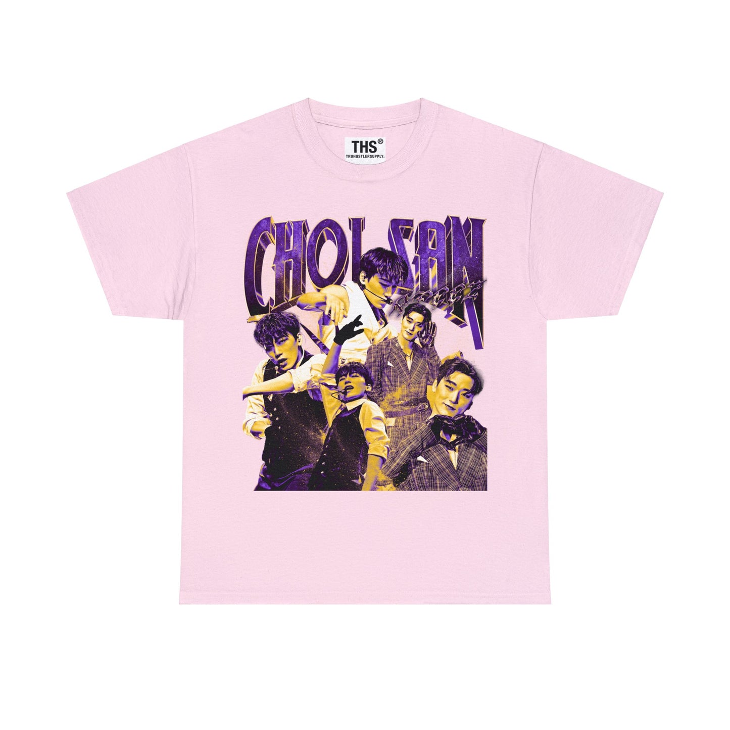 Choi San Ateez Bootleg Graphic T-Shirt