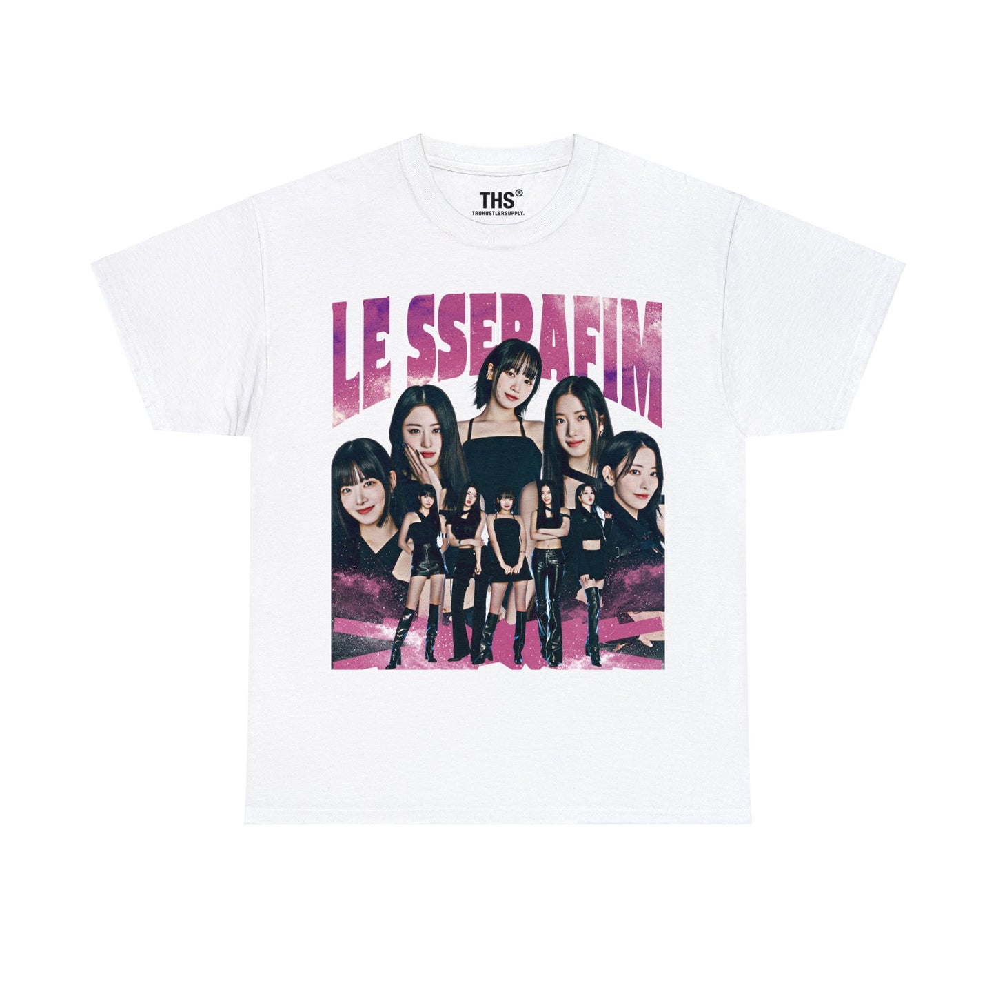 Le Sserafim Bootleg Graphic T-Shirt