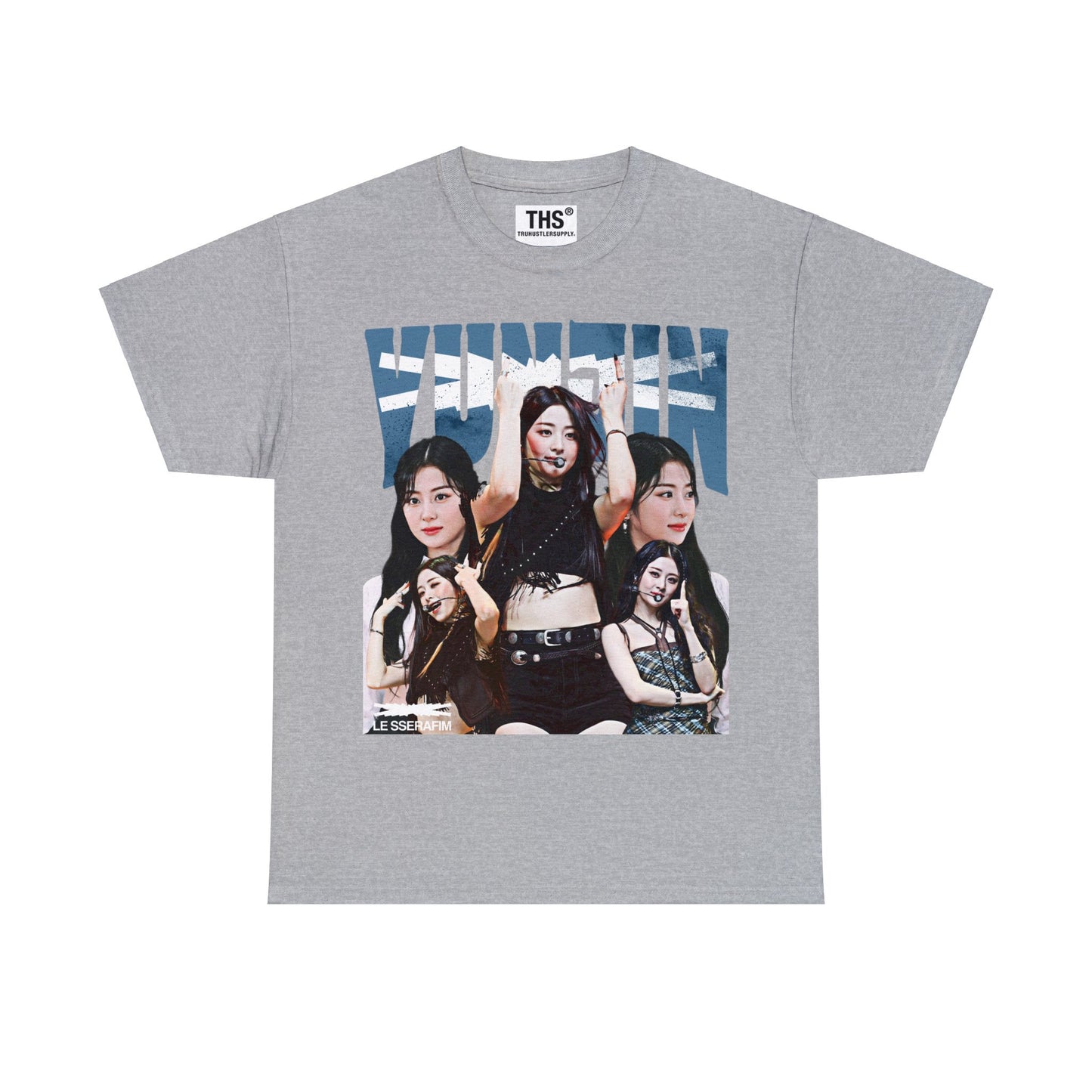 Yunjin Le Sserafim Bootleg Graphic T-Shirt