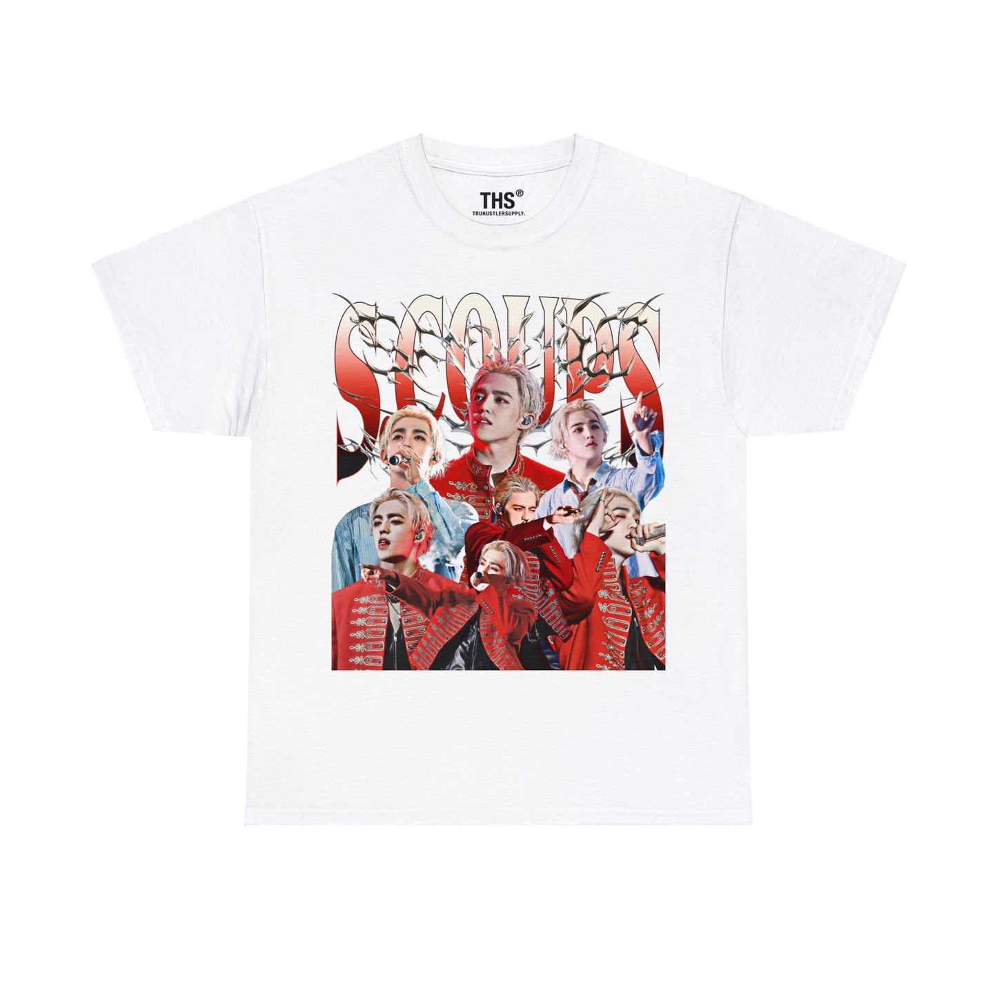 S.Coups Seventeen Bootleg Graphic T Shirt