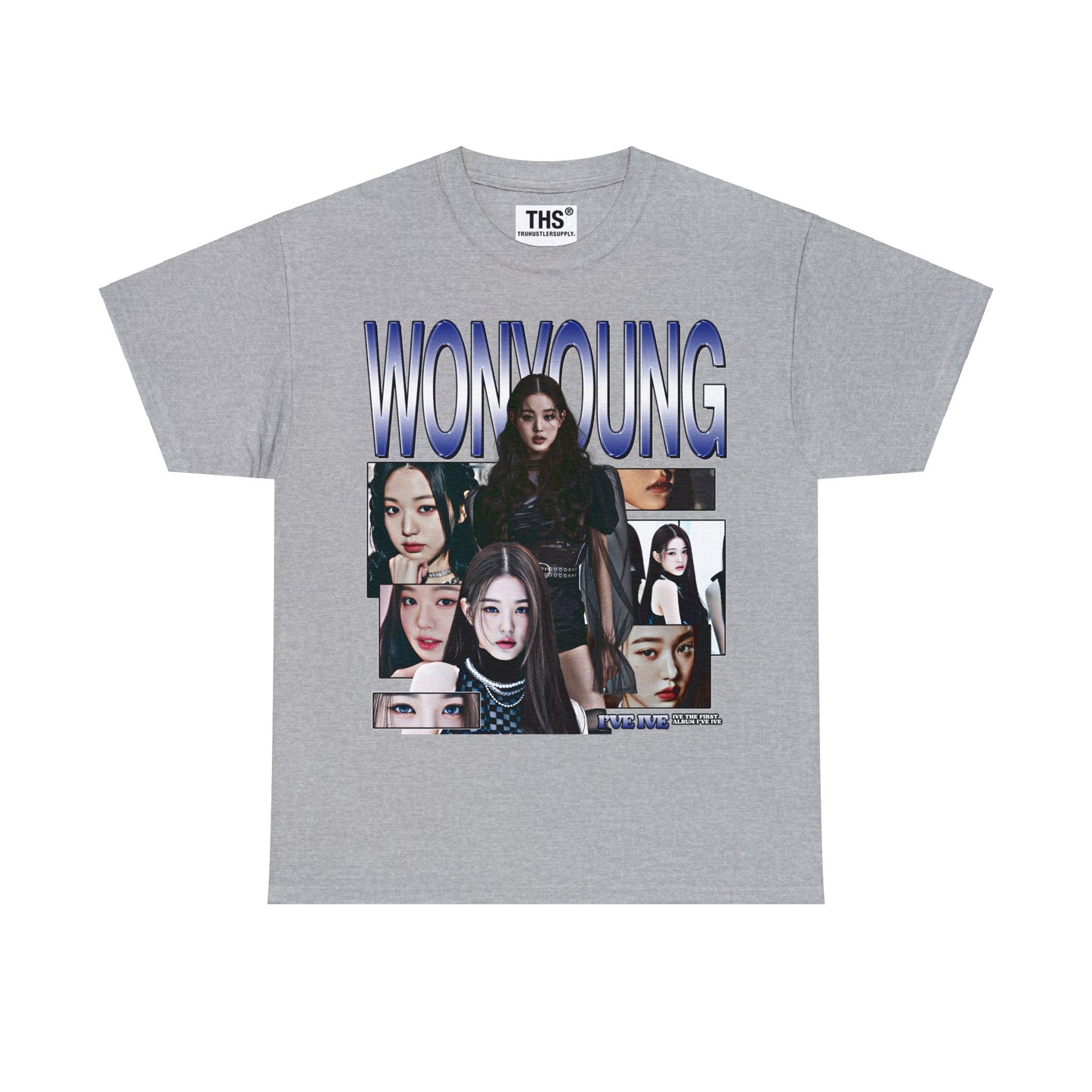 Wonyoung IVE Bootleg Graphic T Shirt
