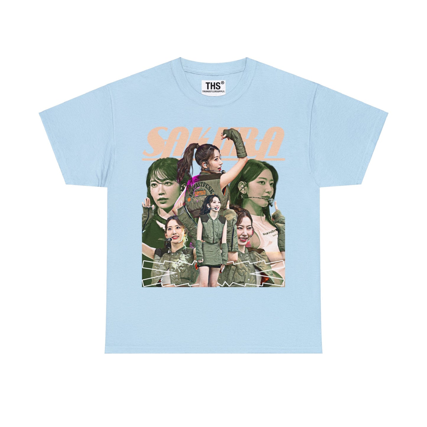 Sakura Le Sserafim Bootleg Graphic T-Shirt