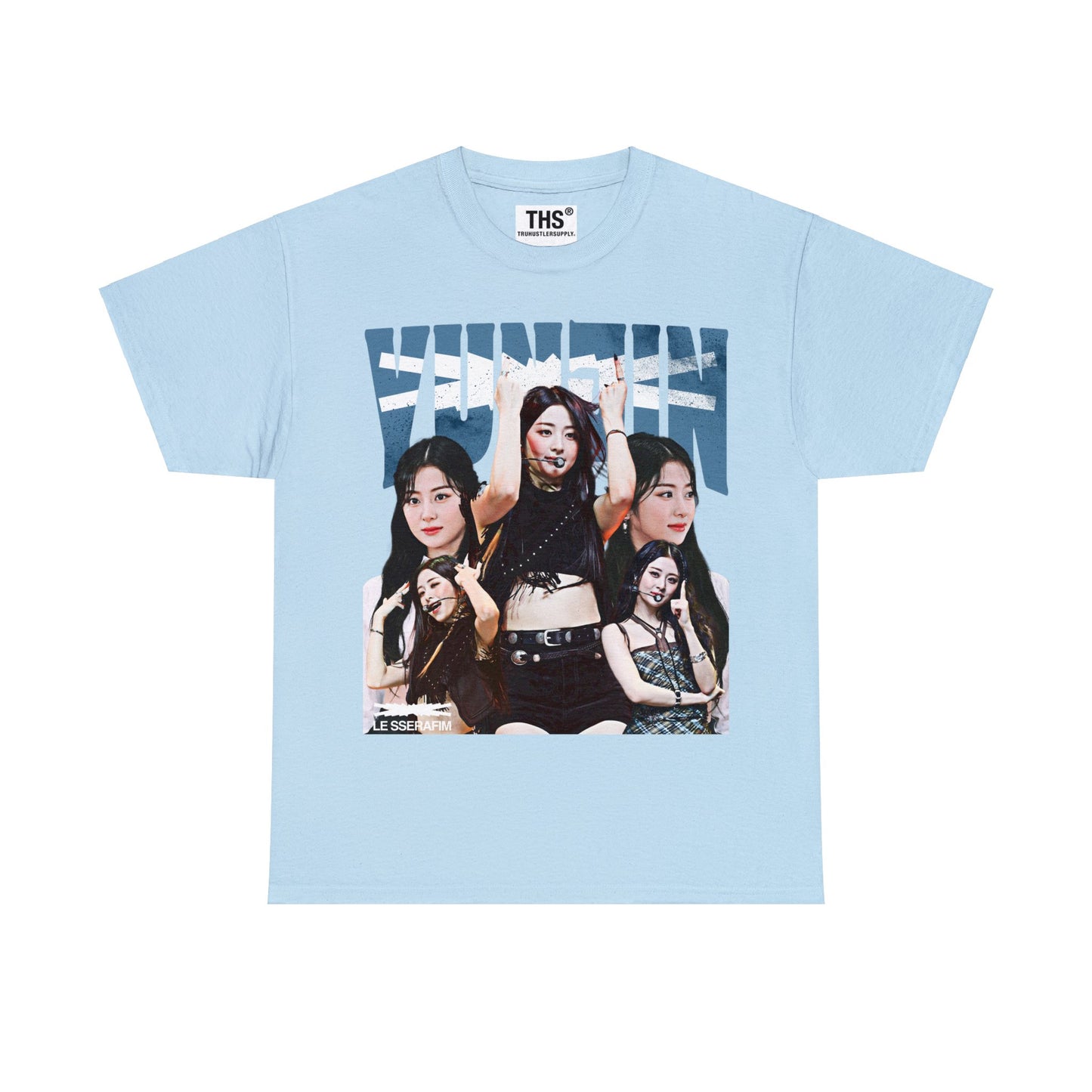 Yunjin Le Sserafim Bootleg Graphic T-Shirt