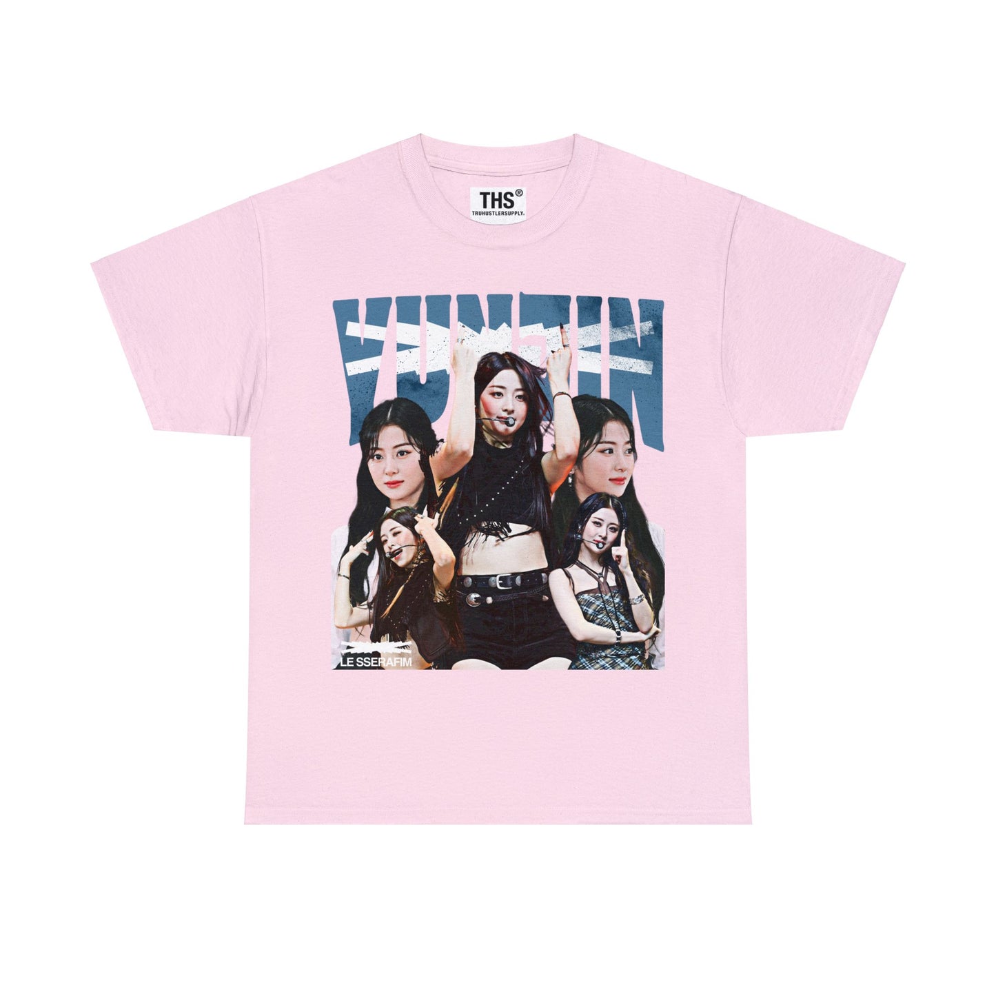 Yunjin Le Sserafim Bootleg Graphic T-Shirt