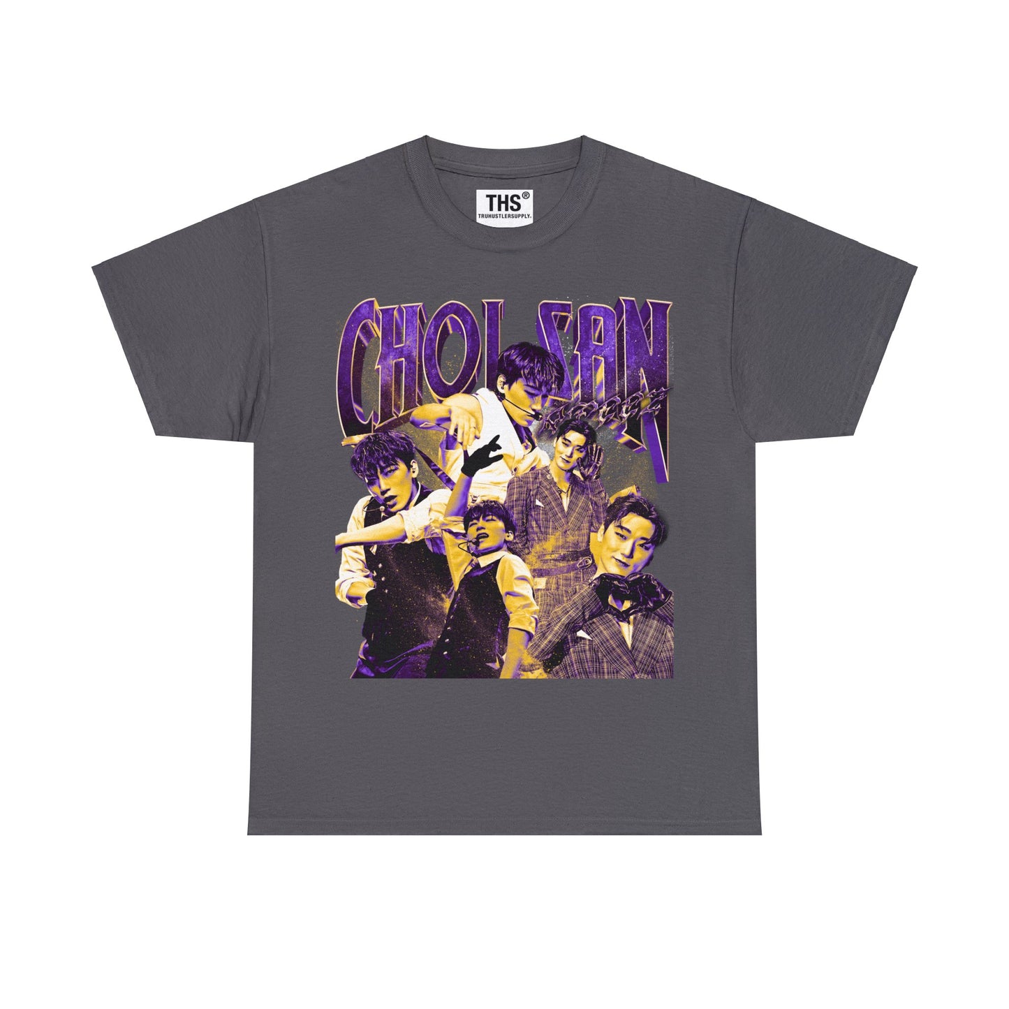 Choi San Ateez Bootleg Graphic T-Shirt
