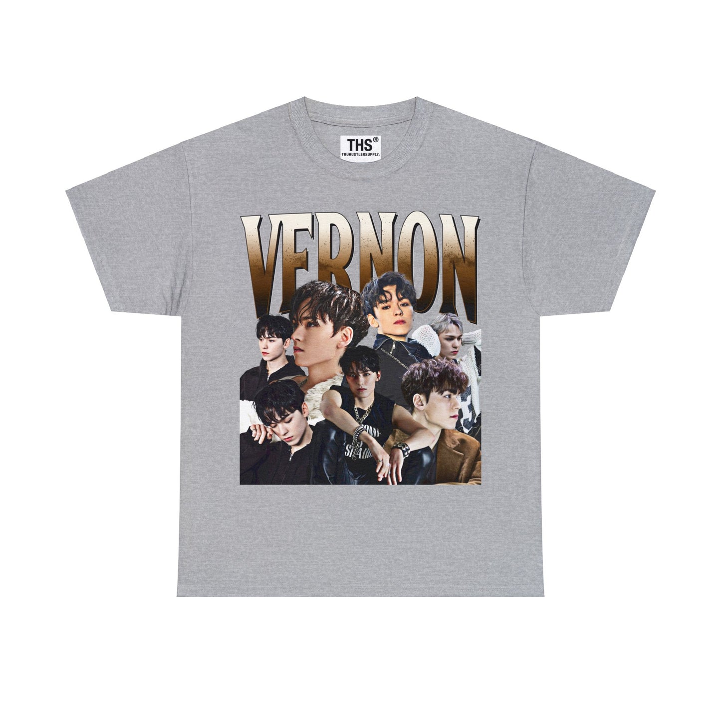 Vernon Seventeen Bootleg Graphic T Shirt for Fans