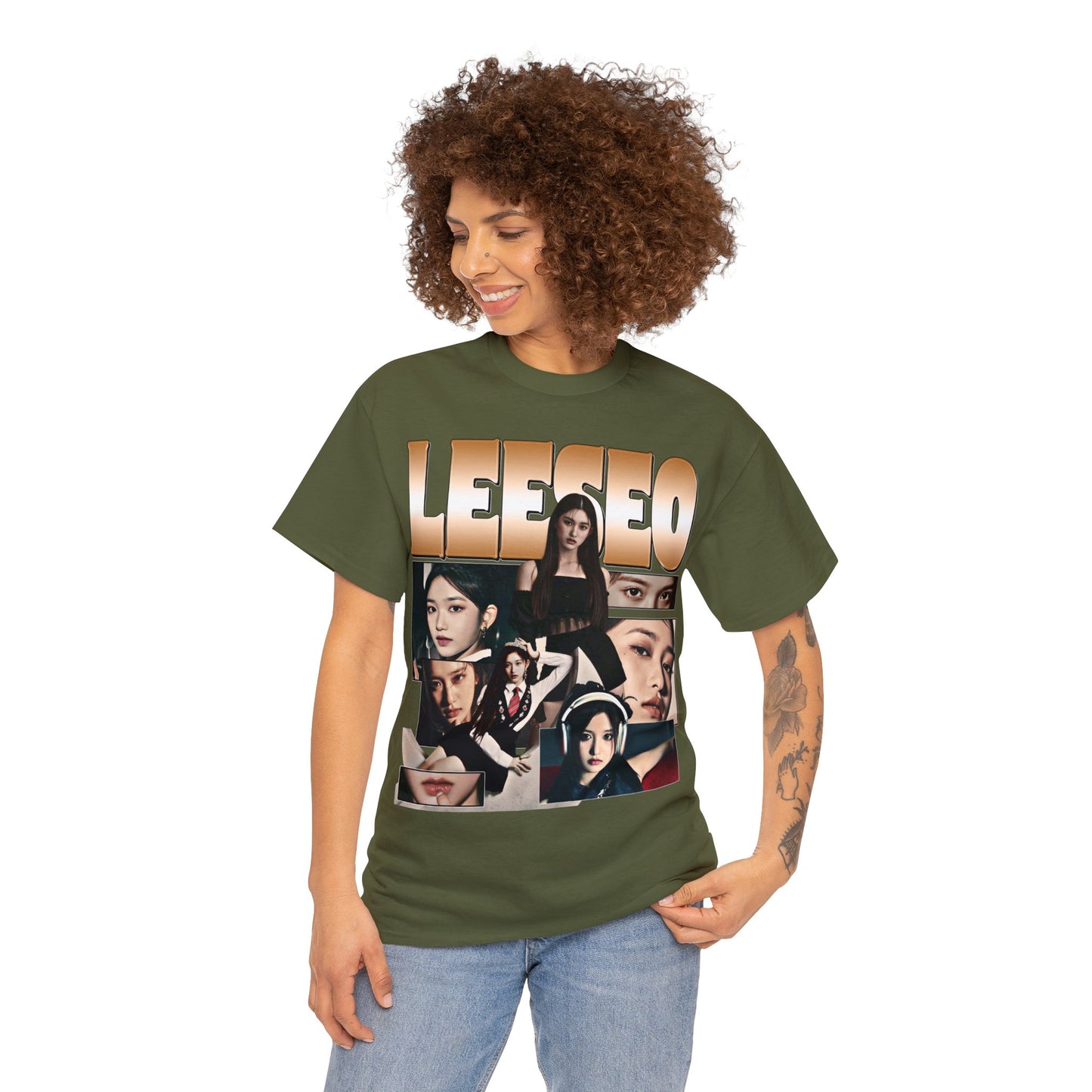 Leeseo IVE Bootleg Graphic T-Shirt