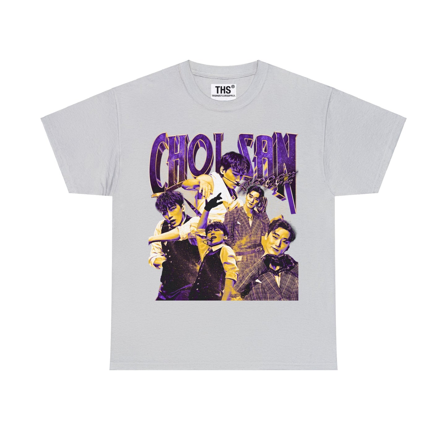 Choi San Ateez Bootleg Graphic T-Shirt
