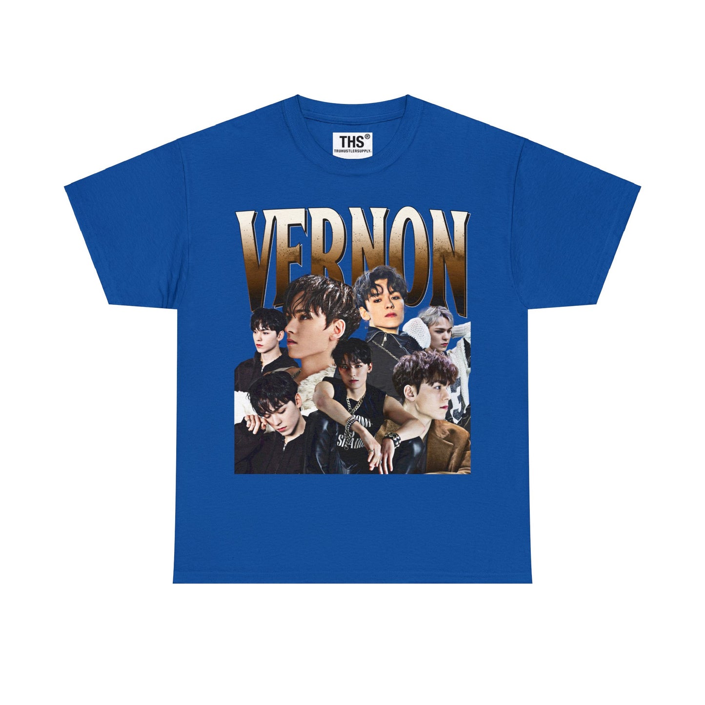 Vernon Seventeen Bootleg Graphic T Shirt for Fans