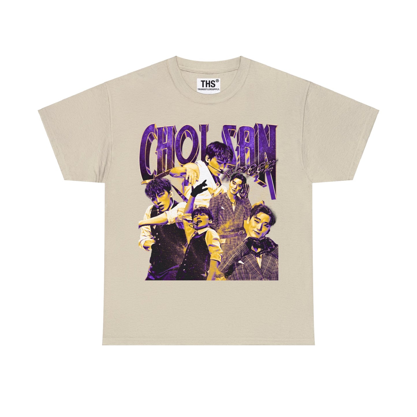Choi San Ateez Bootleg Graphic T-Shirt