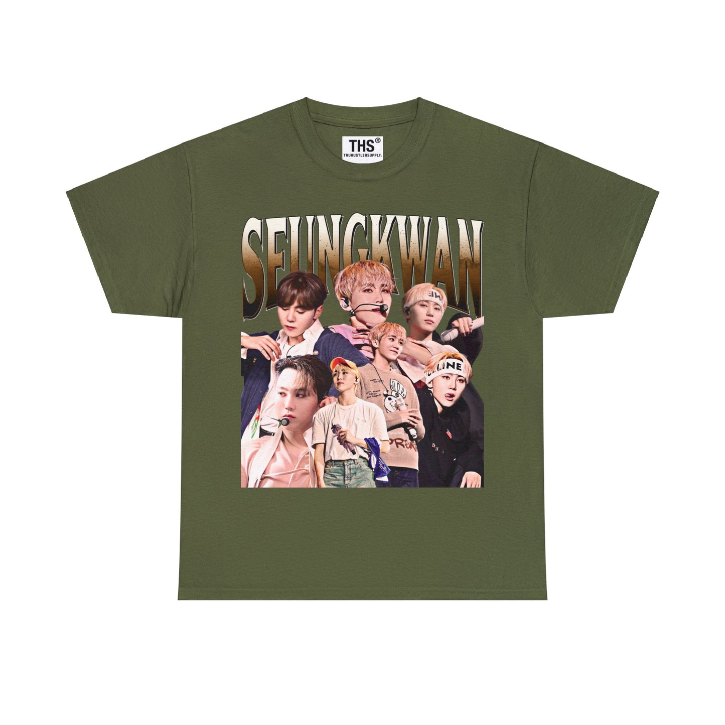 Seungkwan Seventeen Bootleg Graphic T Shirt