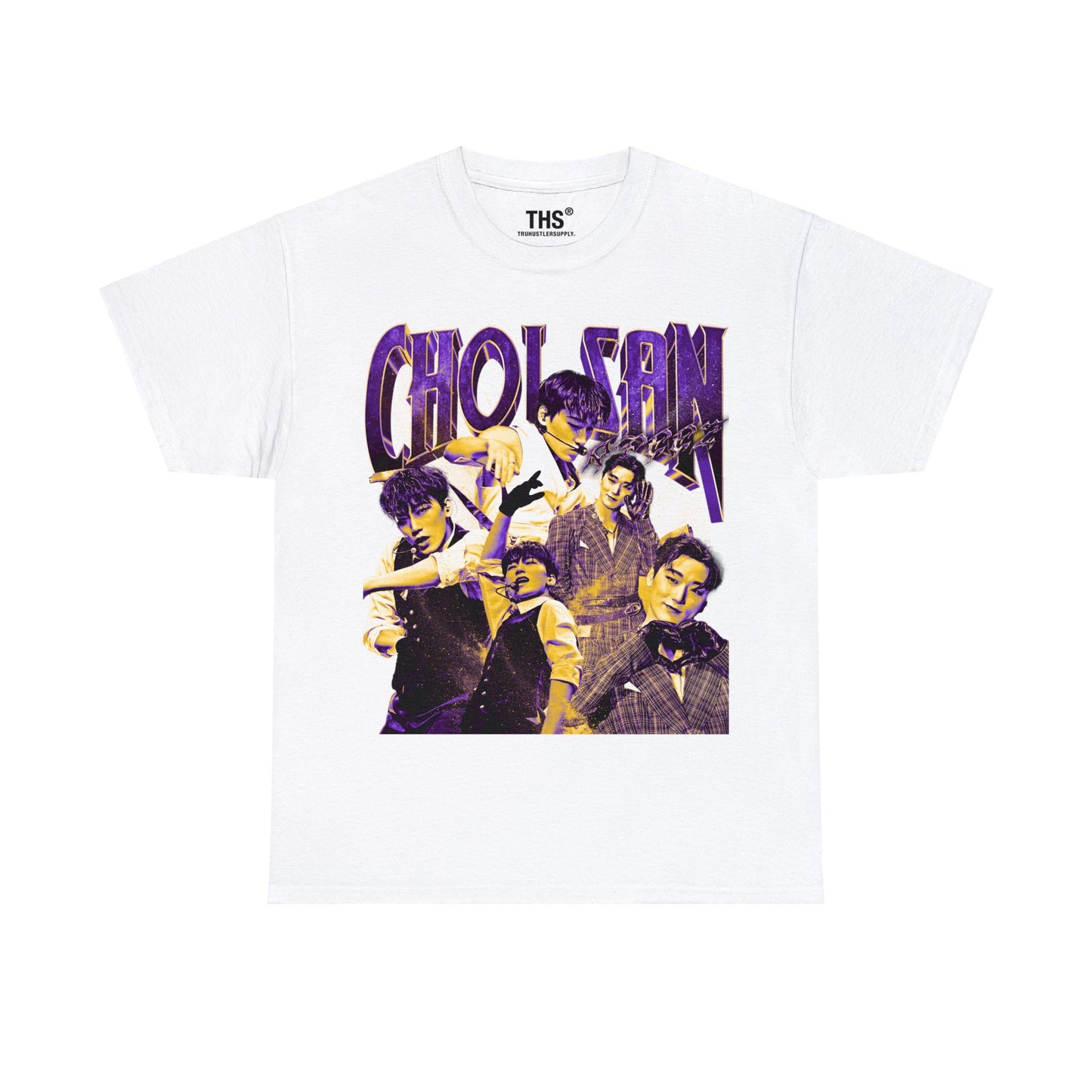 Choi San Ateez Bootleg Graphic T-Shirt