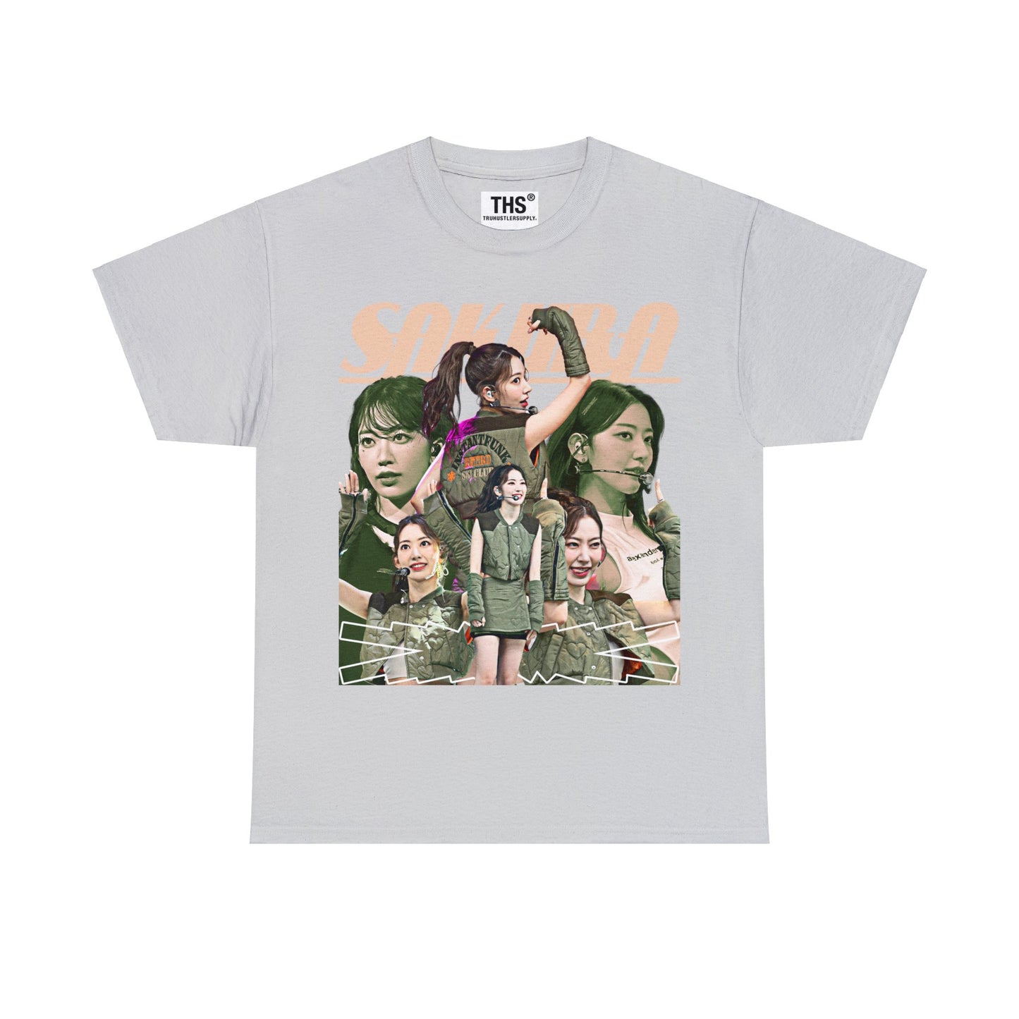 Sakura Le Sserafim Bootleg Graphic T-Shirt