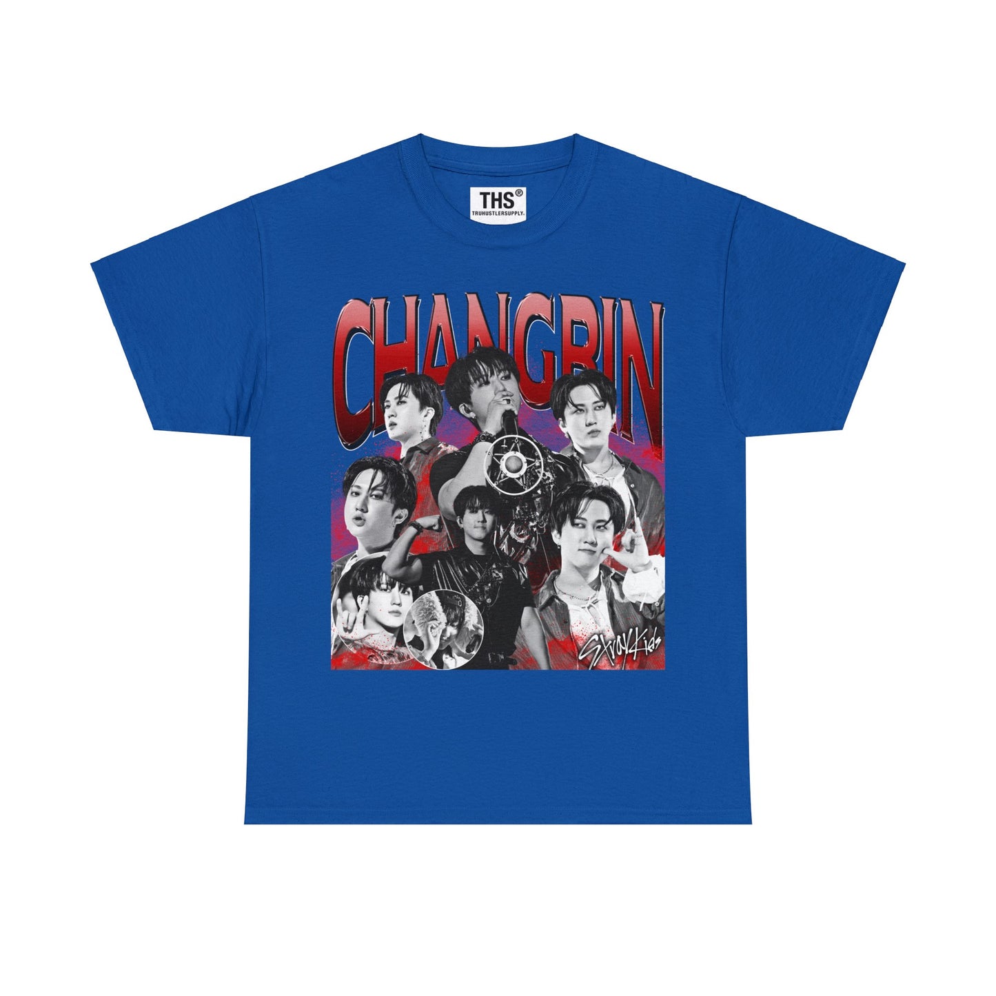 Changbin SKZ Bootleg Graphic T Shirt