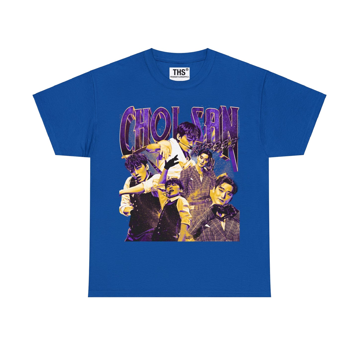 Choi San Ateez Bootleg Graphic T-Shirt