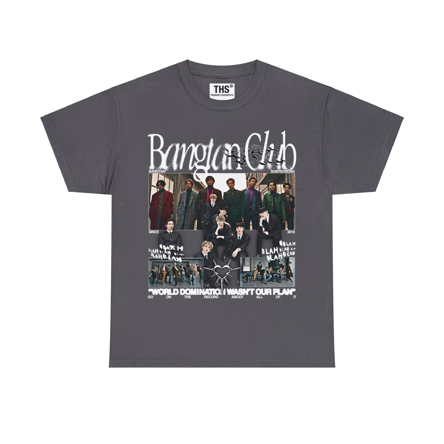 Bangtan Club BTS Y2K Graphic T Shirt