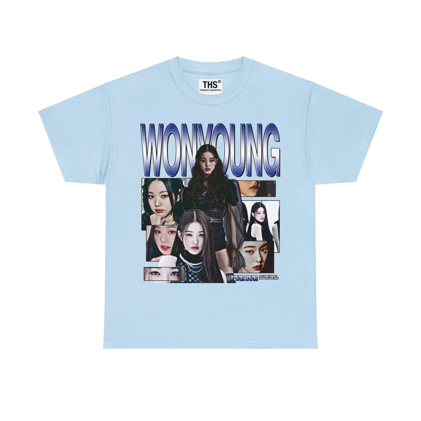 Wonyoung IVE Bootleg Graphic T Shirt
