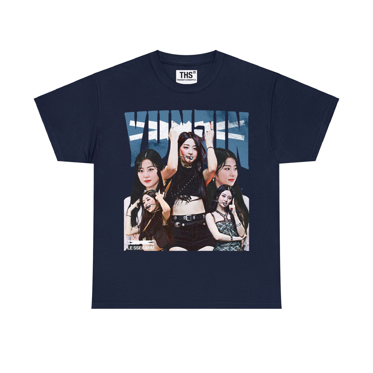Yunjin Le Sserafim Bootleg Graphic T-Shirt