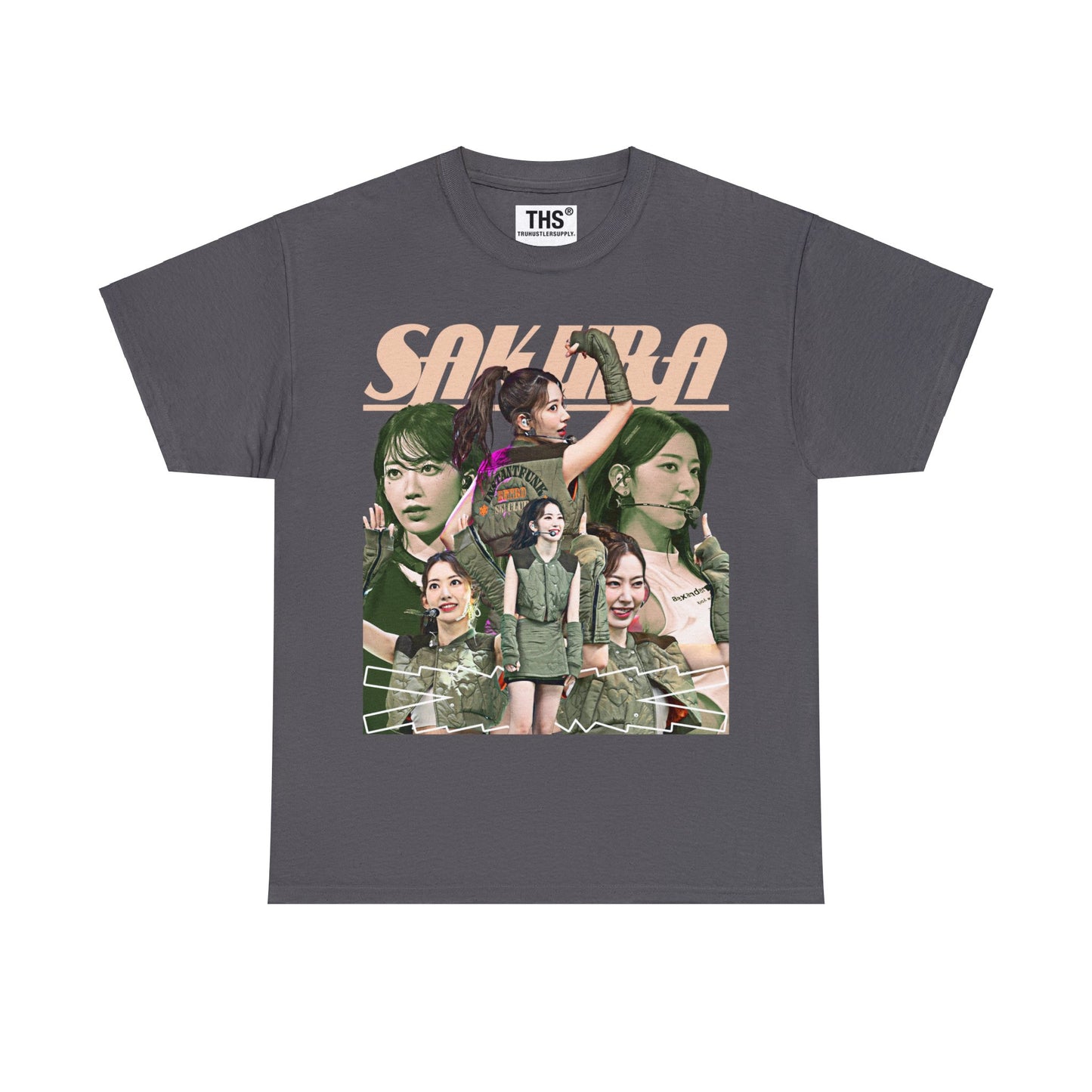 Sakura Le Sserafim Bootleg Graphic T-Shirt
