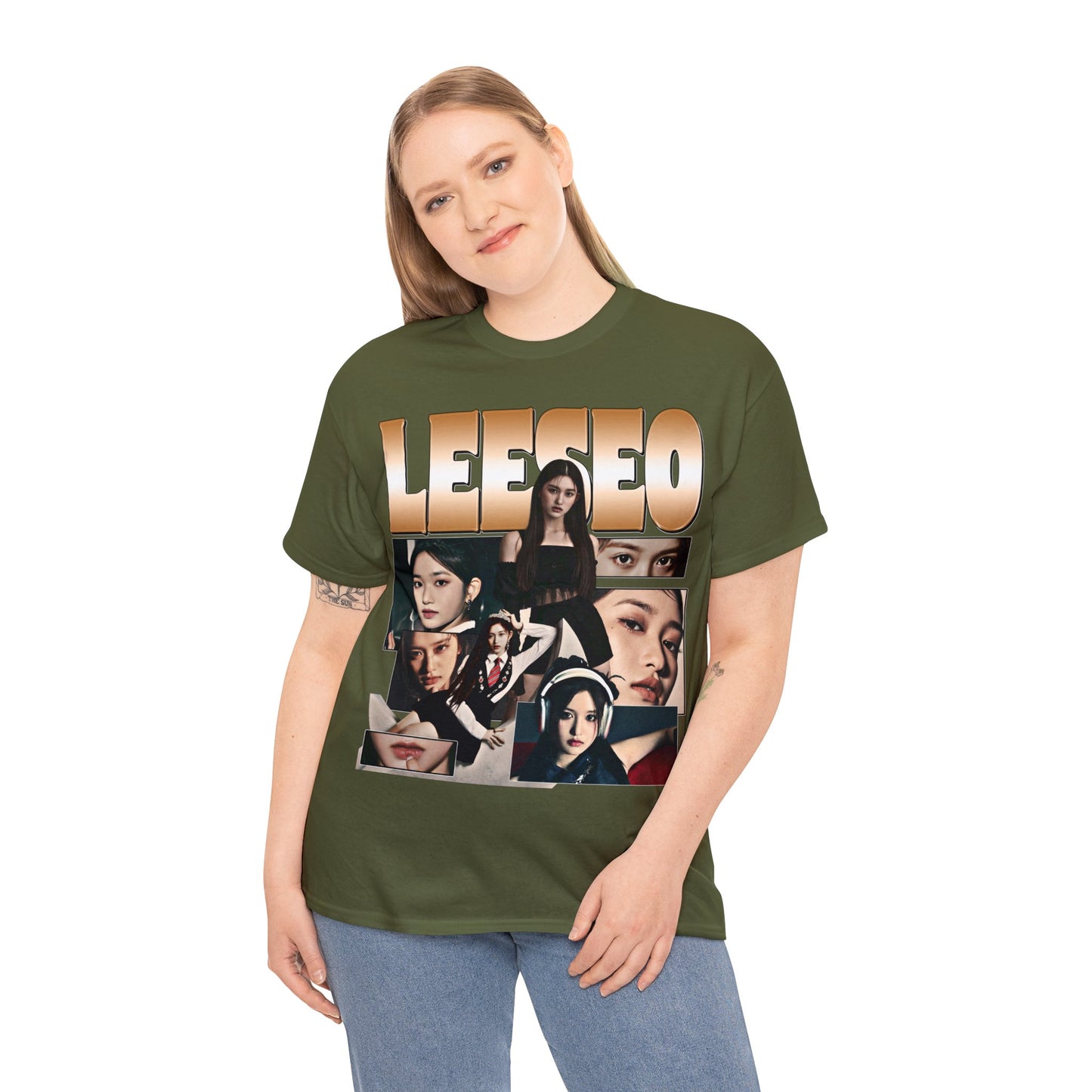 Leeseo IVE Bootleg Graphic T-Shirt