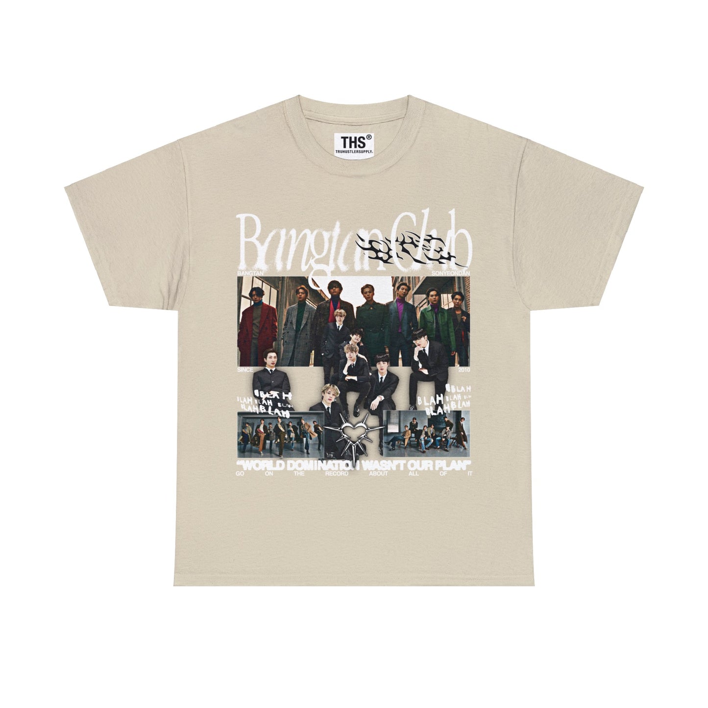 Bangtan Club BTS Y2K Graphic T Shirt