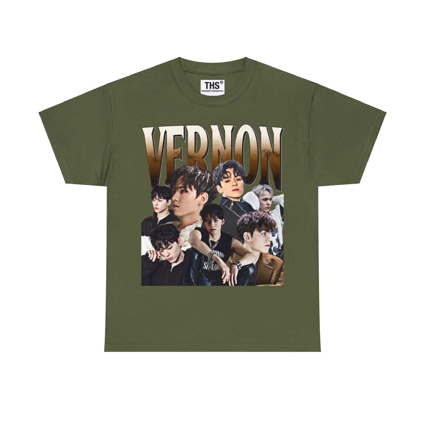 Vernon Seventeen Bootleg Graphic T Shirt for Fans