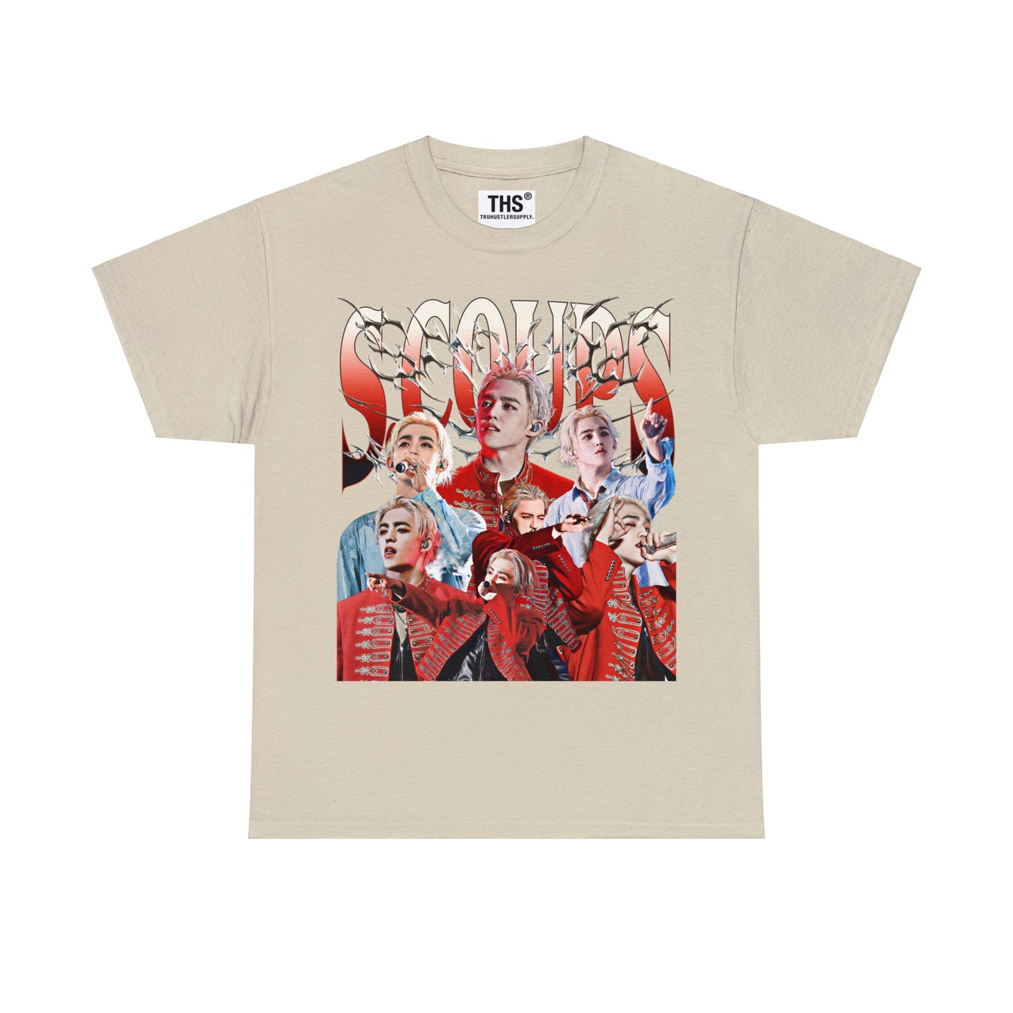 S.Coups Seventeen Bootleg Graphic T Shirt