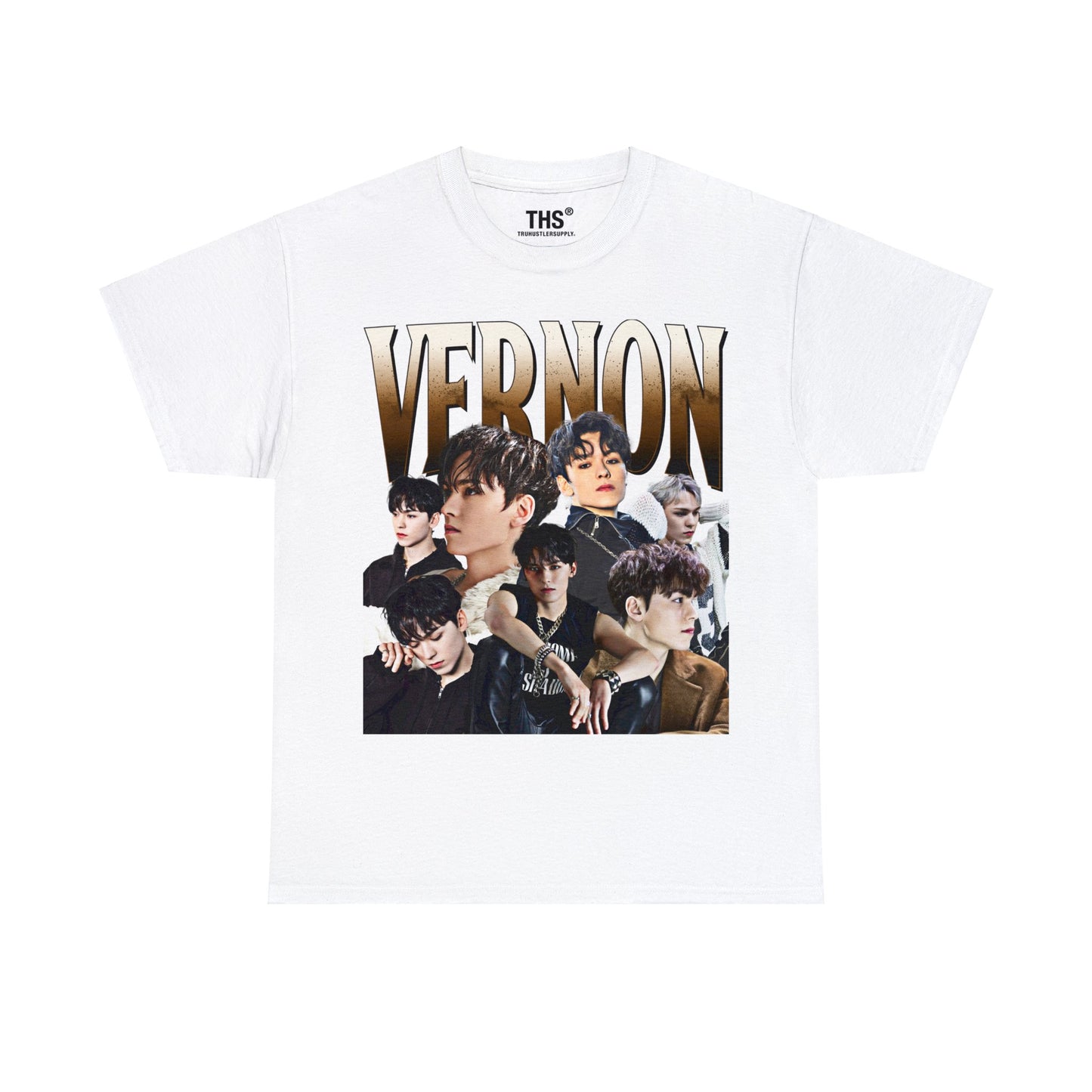 Vernon Seventeen Bootleg Graphic T Shirt for Fans