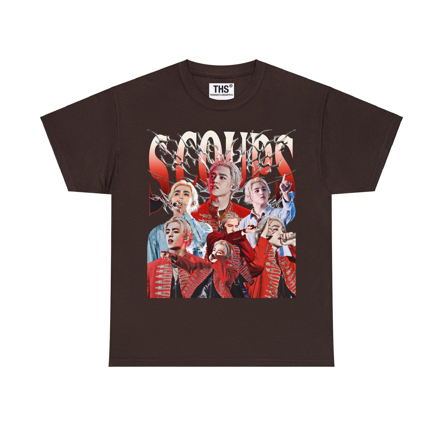 S.Coups Seventeen Bootleg Graphic T Shirt