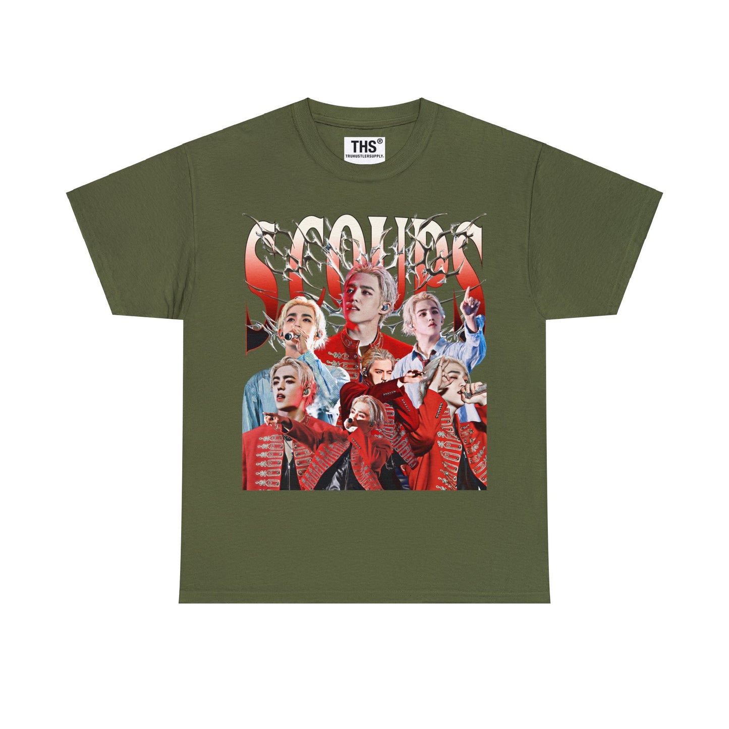 S.Coups Seventeen Bootleg Graphic T Shirt