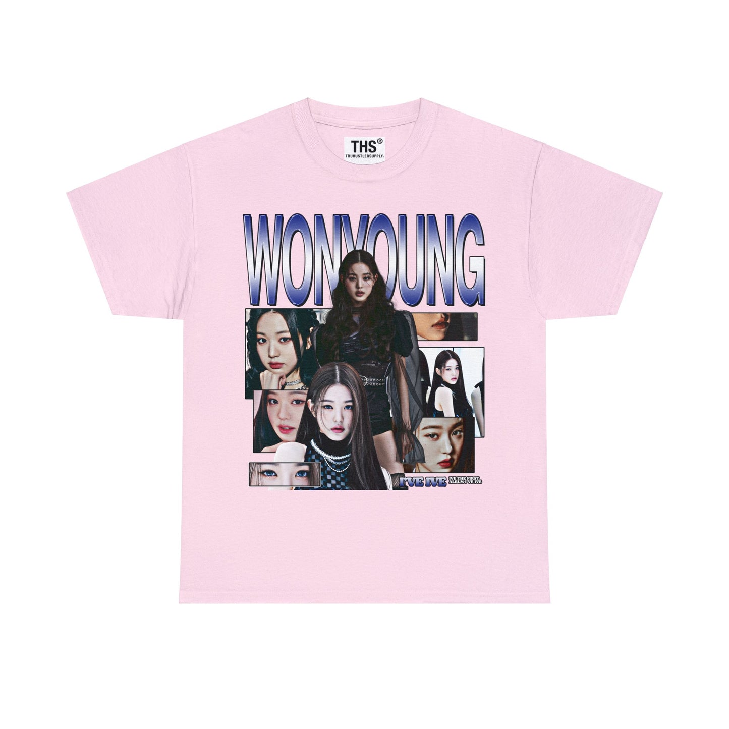 Wonyoung IVE Bootleg Graphic T Shirt