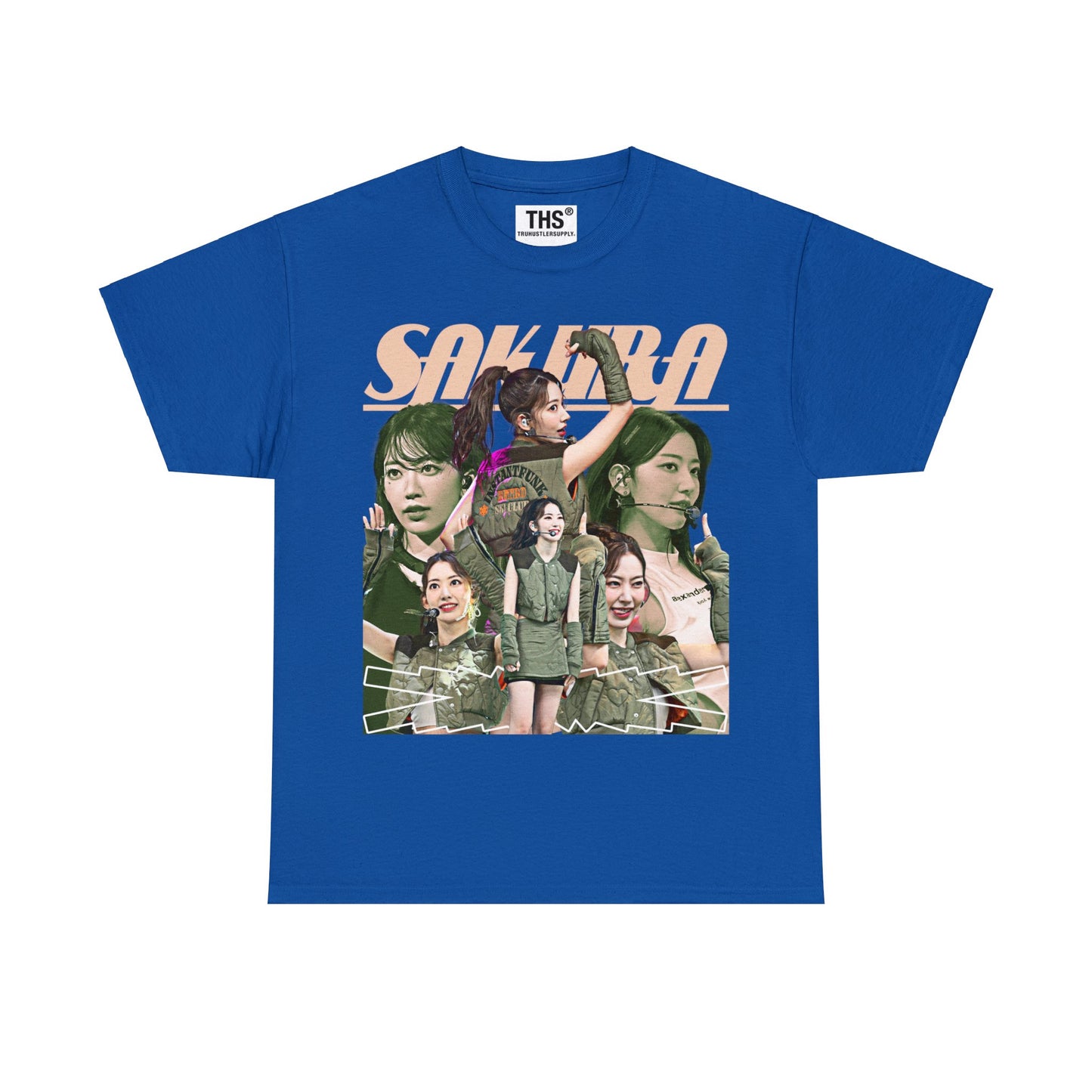 Sakura Le Sserafim Bootleg Graphic T-Shirt