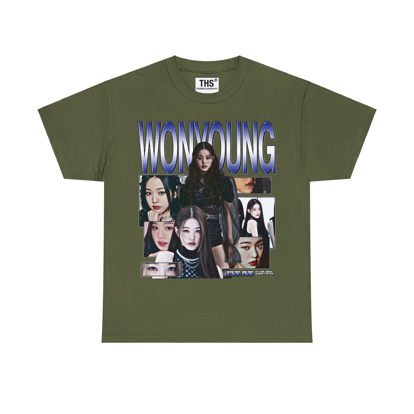 Wonyoung IVE Bootleg Graphic T Shirt