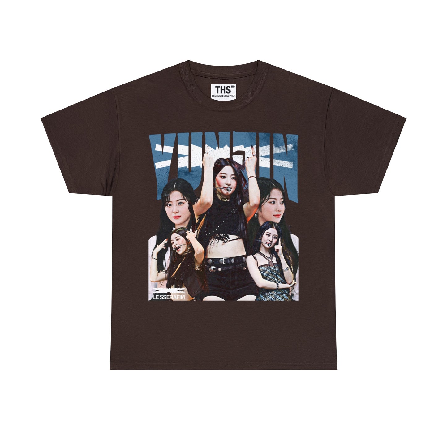 Yunjin Le Sserafim Bootleg Graphic T-Shirt