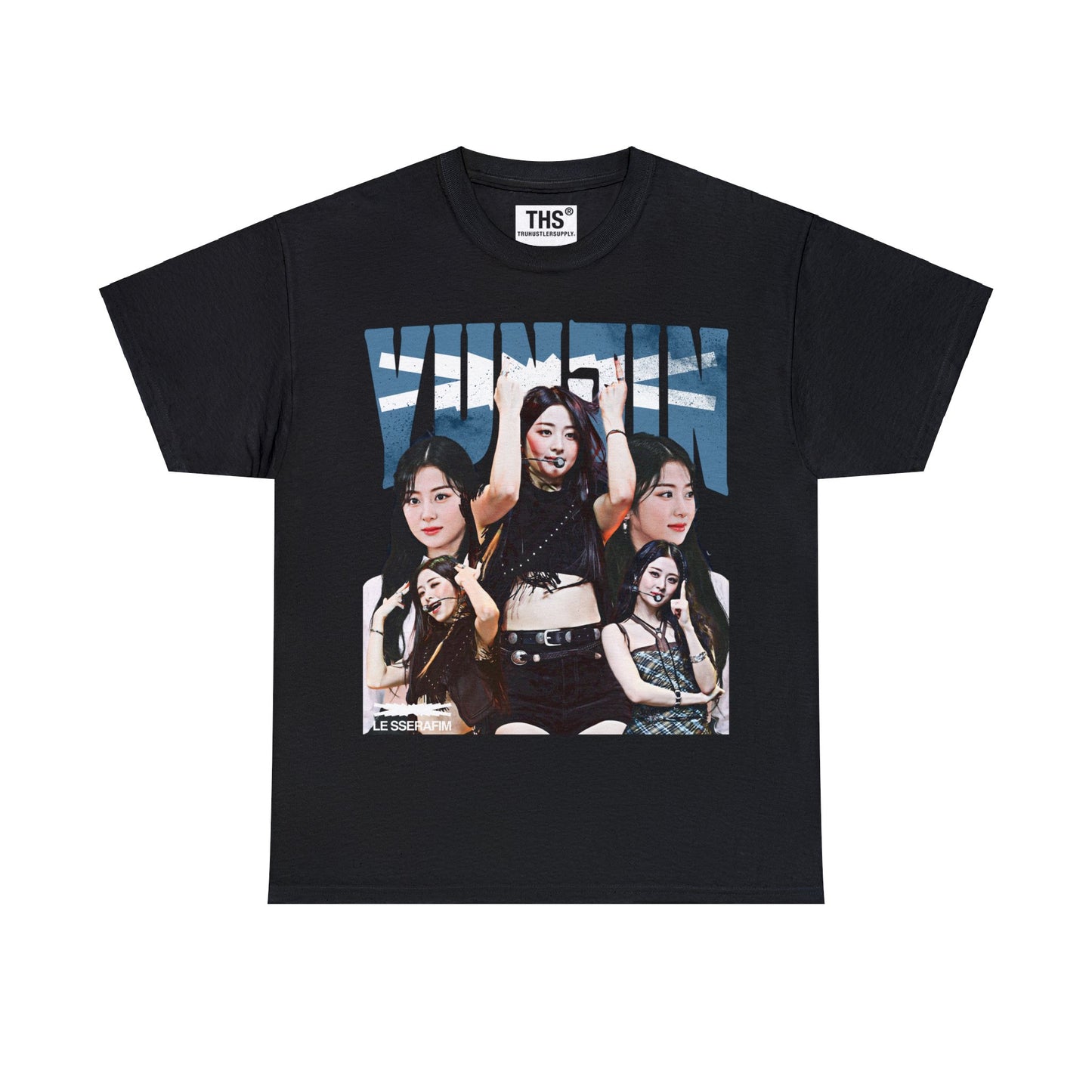 Yunjin Le Sserafim Bootleg Graphic T-Shirt
