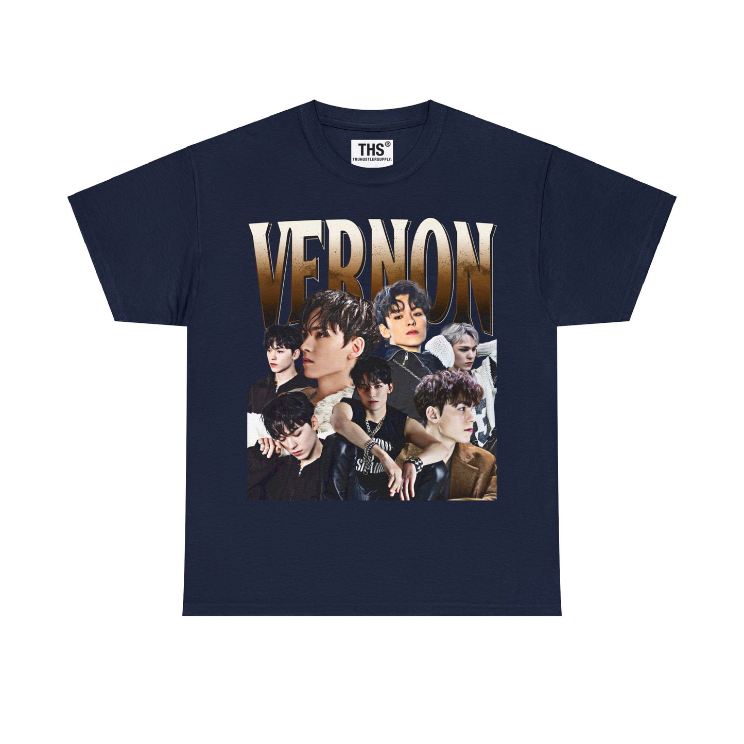 Vernon Seventeen Bootleg Graphic T Shirt for Fans
