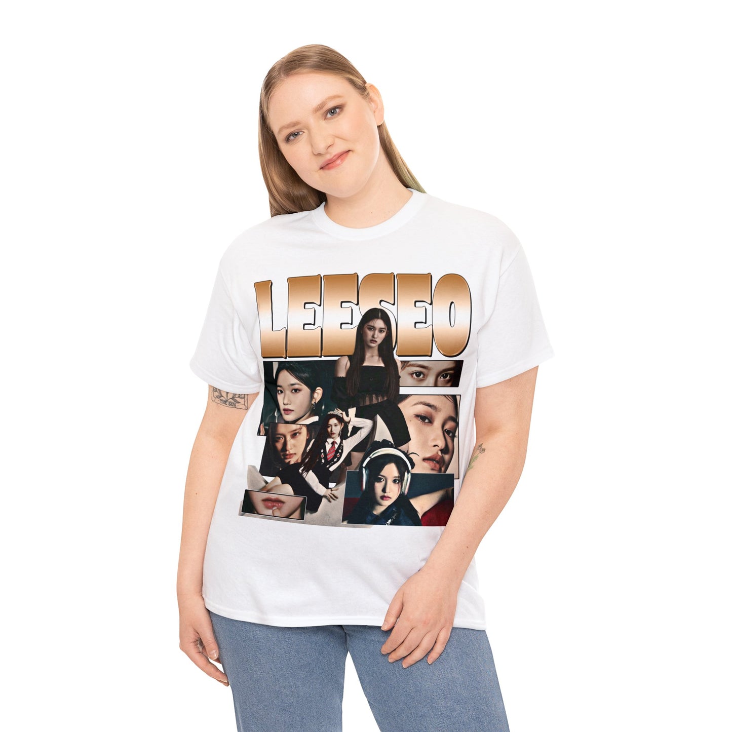 Leeseo IVE Bootleg Graphic T-Shirt