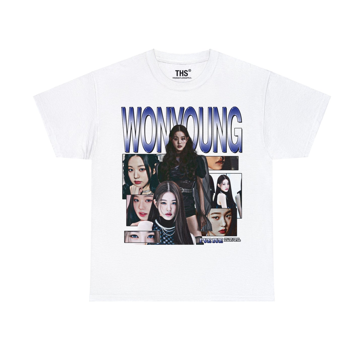Wonyoung IVE Bootleg Graphic T Shirt