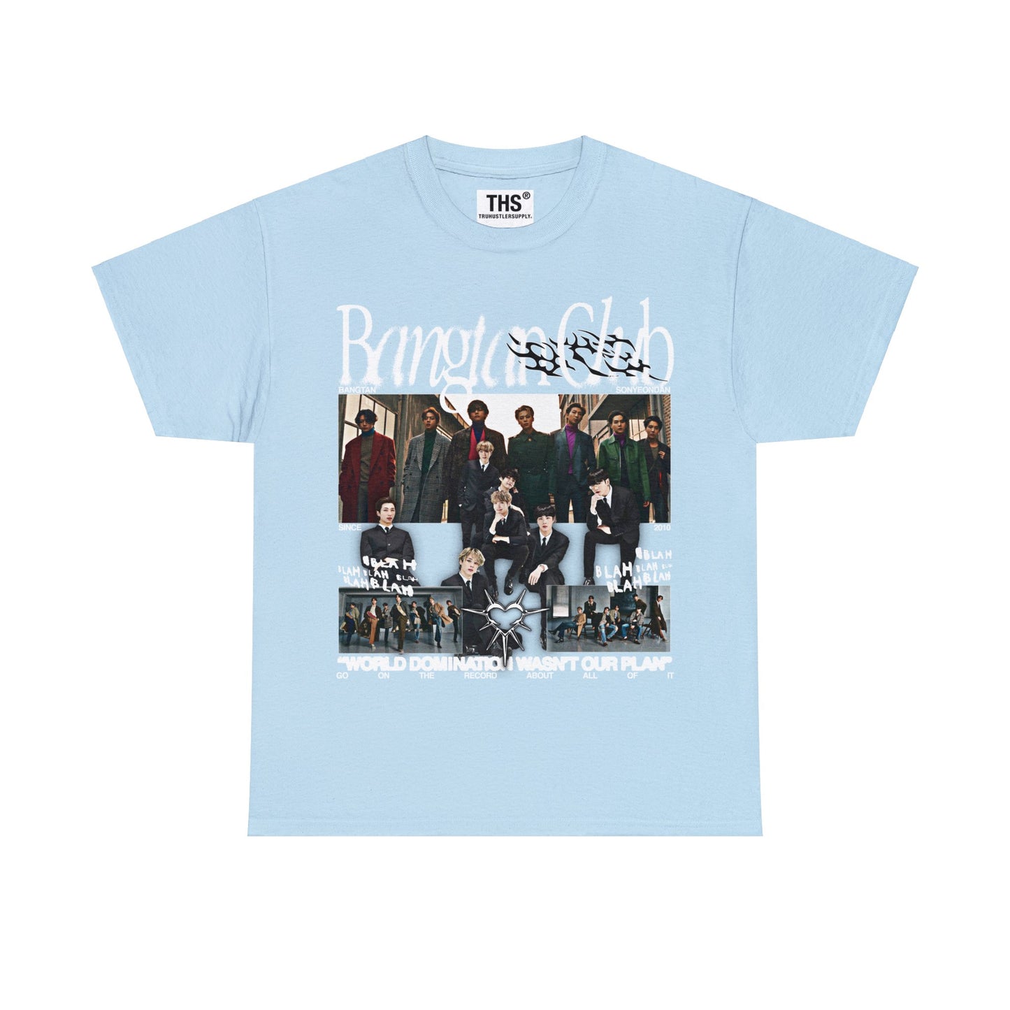 Bangtan Club BTS Y2K Graphic T Shirt