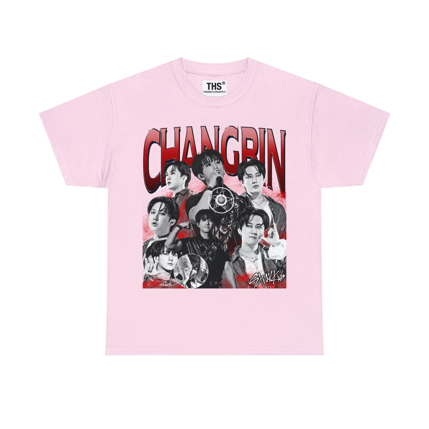 Changbin SKZ Bootleg Graphic T Shirt