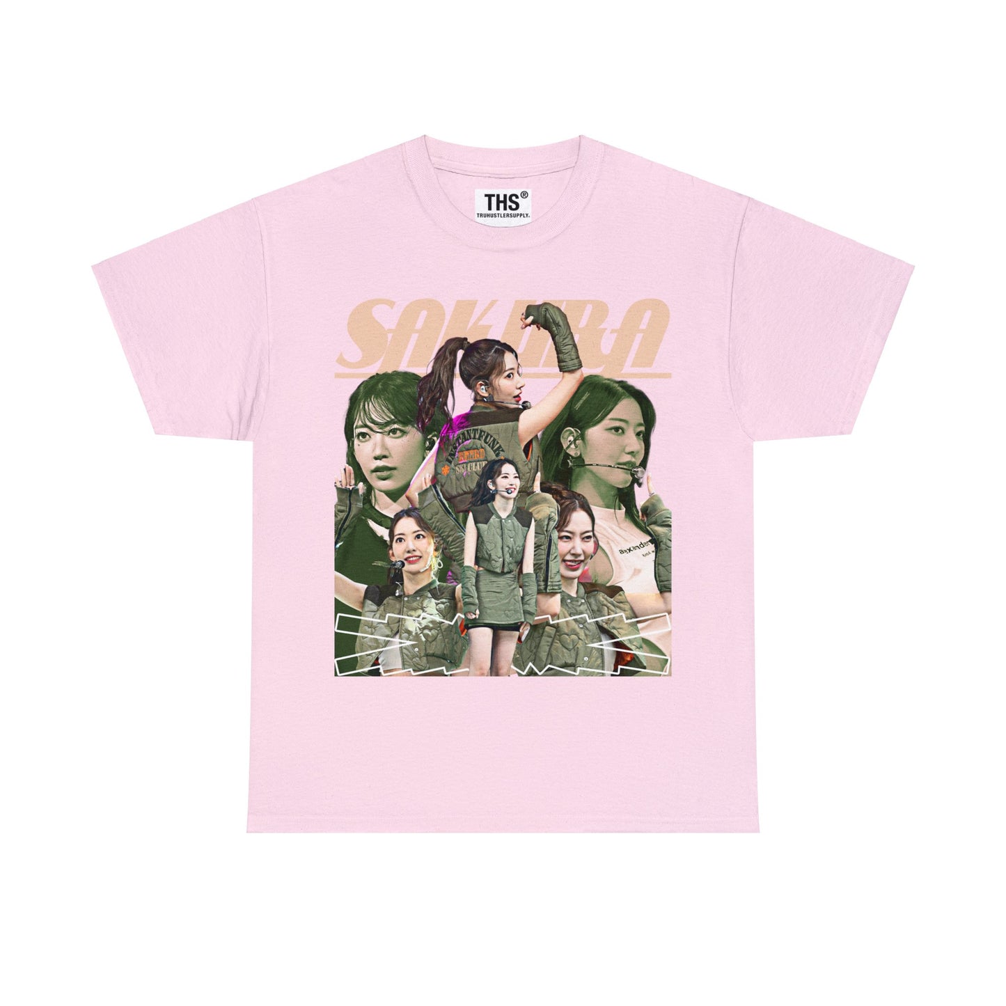 Sakura Le Sserafim Bootleg Graphic T-Shirt