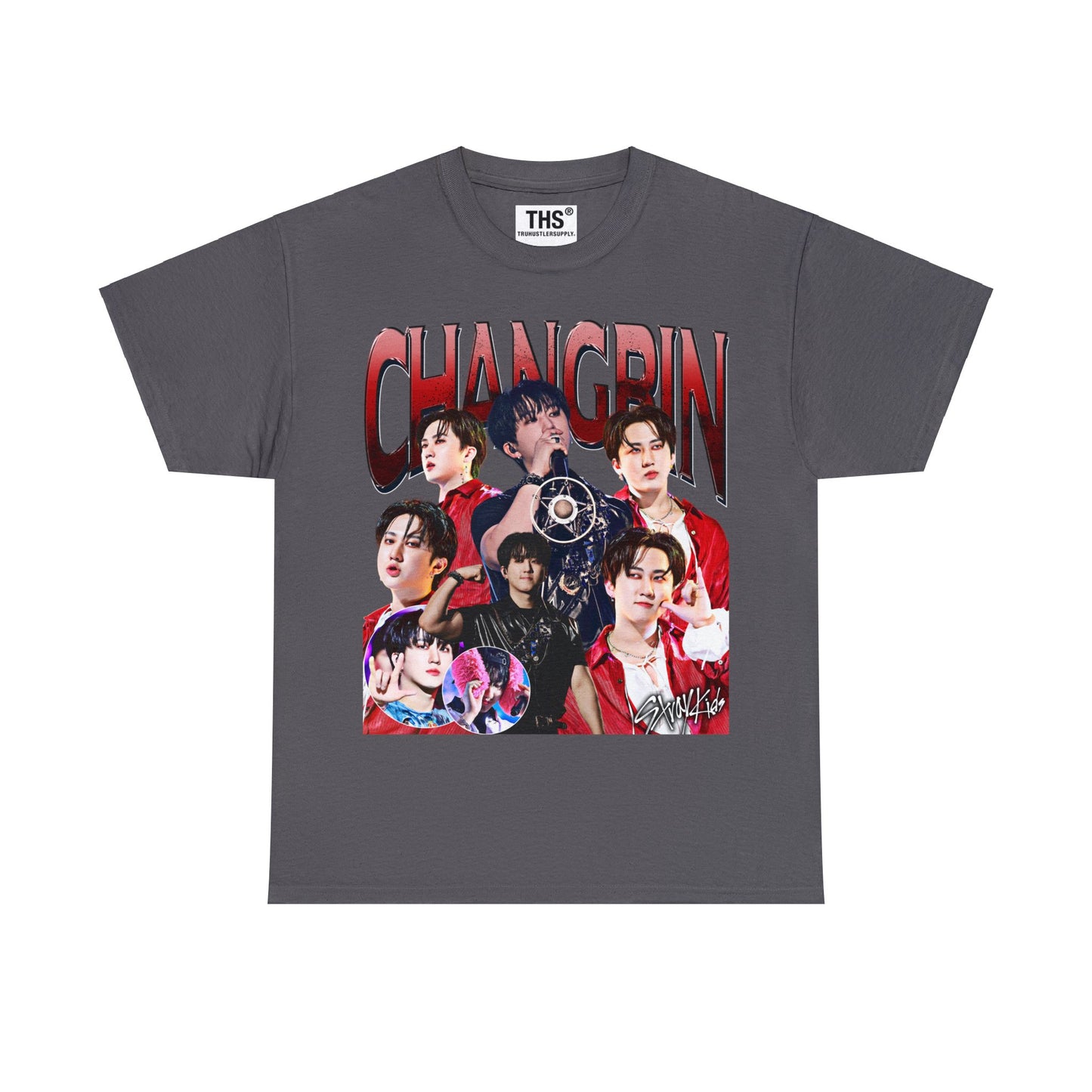 Changbin SKZ Bootleg Graphic T Shirt