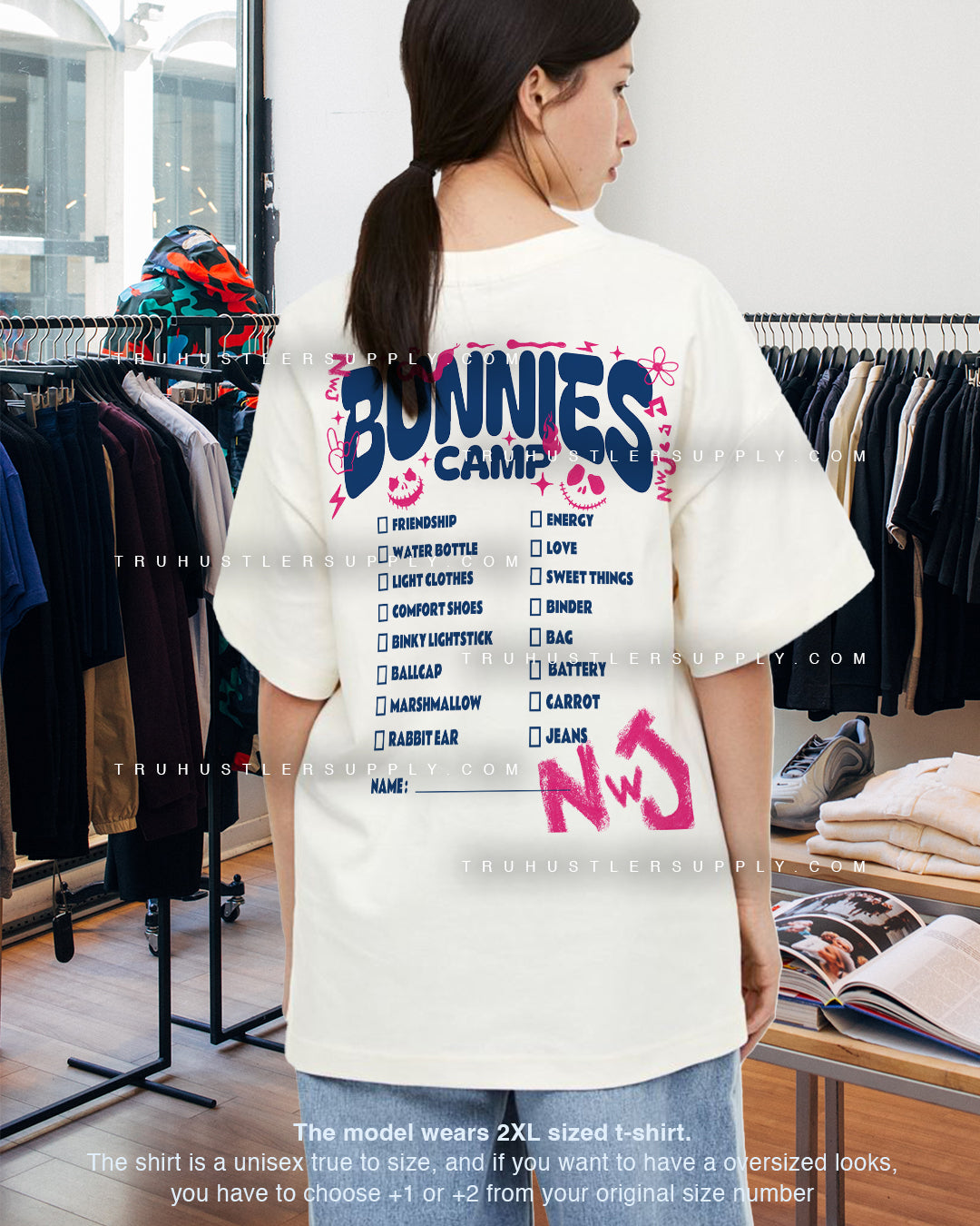 Vintage NewJeans Bunnies Rabbit T-shirt