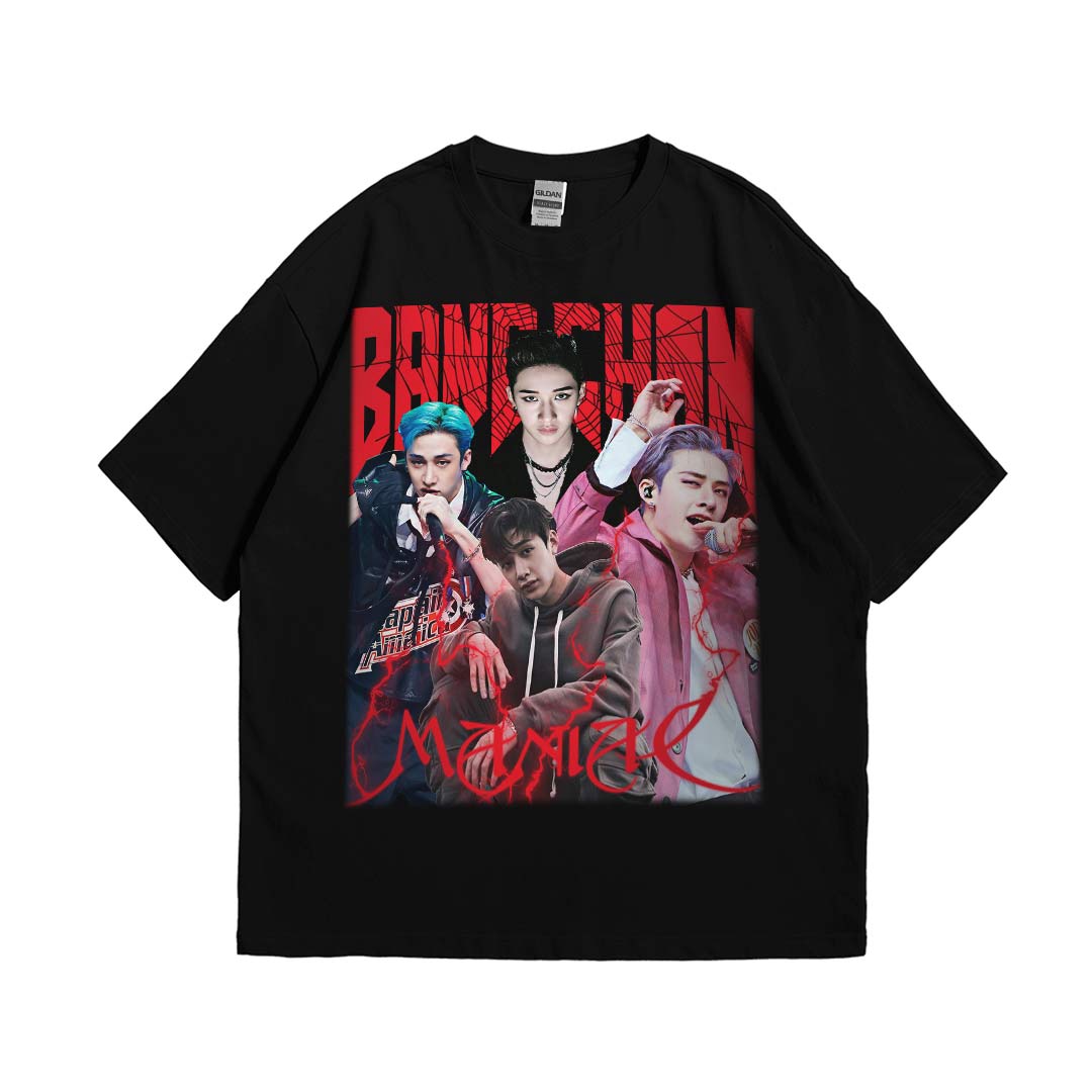 Vintage Bang Chan Graphic Tshirt