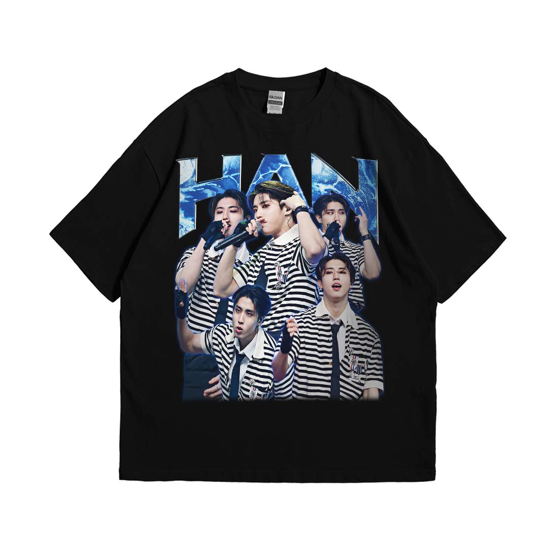 Vintage Han Stray Kids Graphic Tshirt