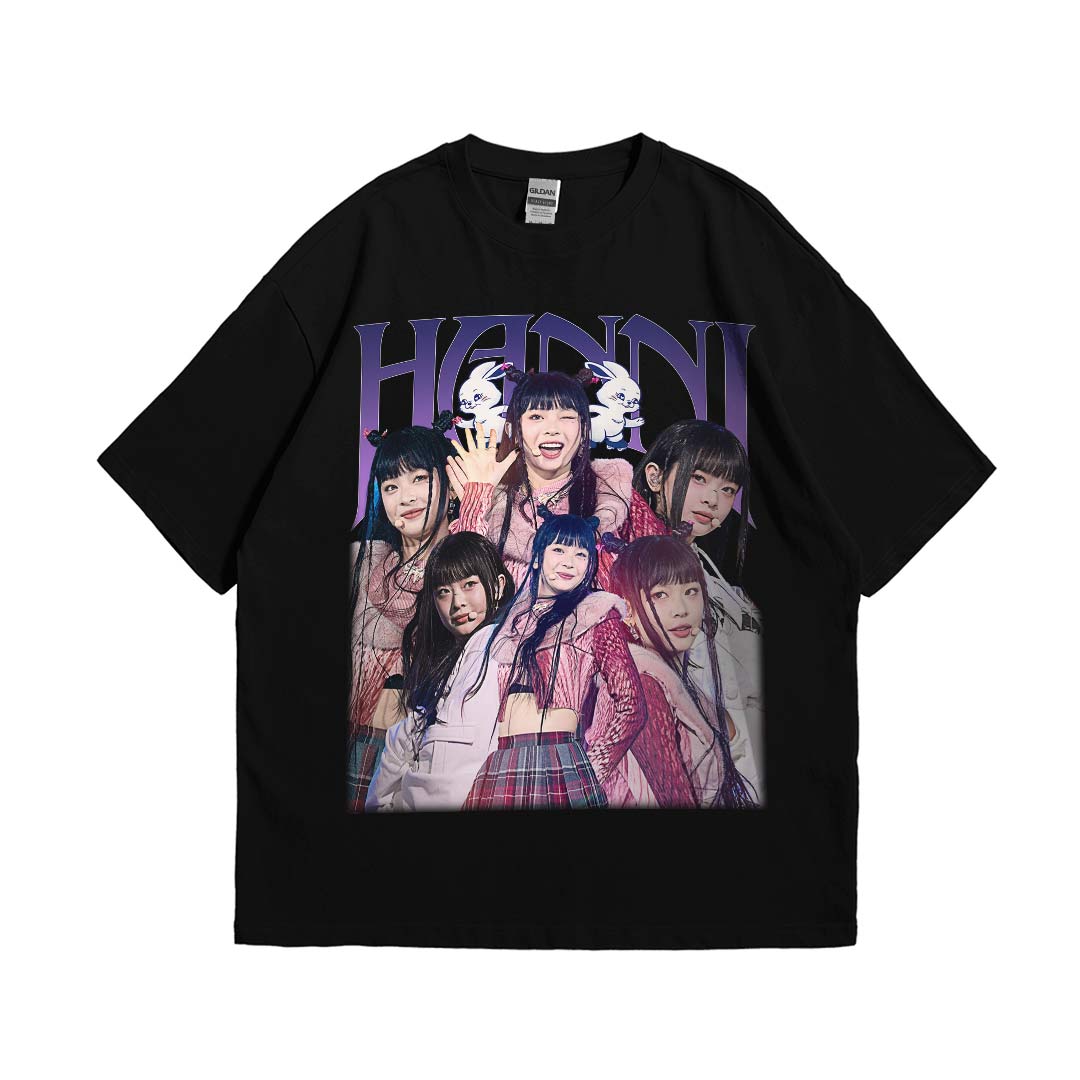Vintage NewJeans Hanni T-shirt