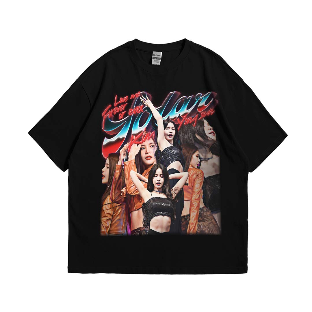 Vintage Solar Kim Yong-sun Mamamoo Graphic Tshirt